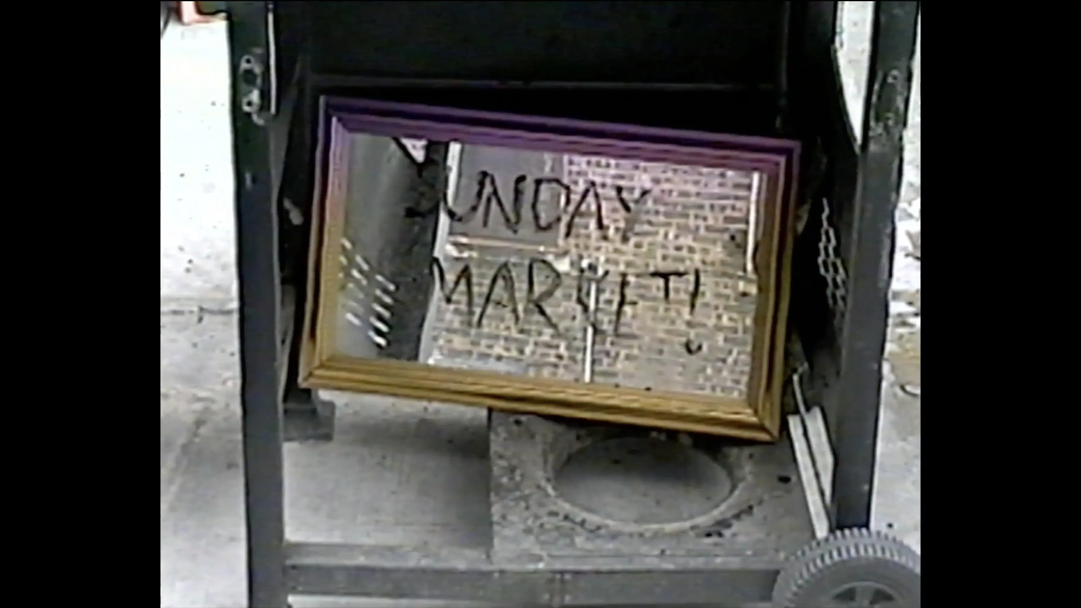 sunday market tape 1 backdrop