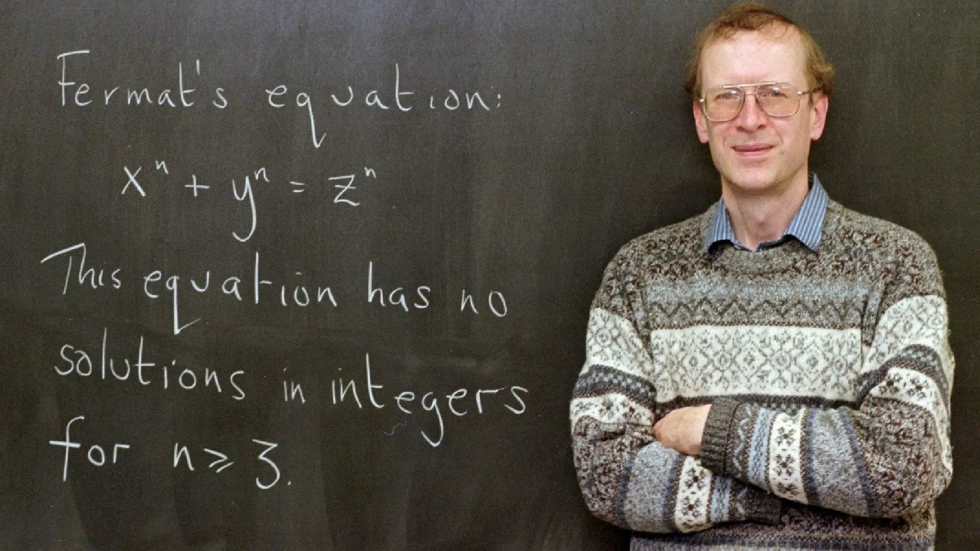 Fermat's Last Theorem backdrop