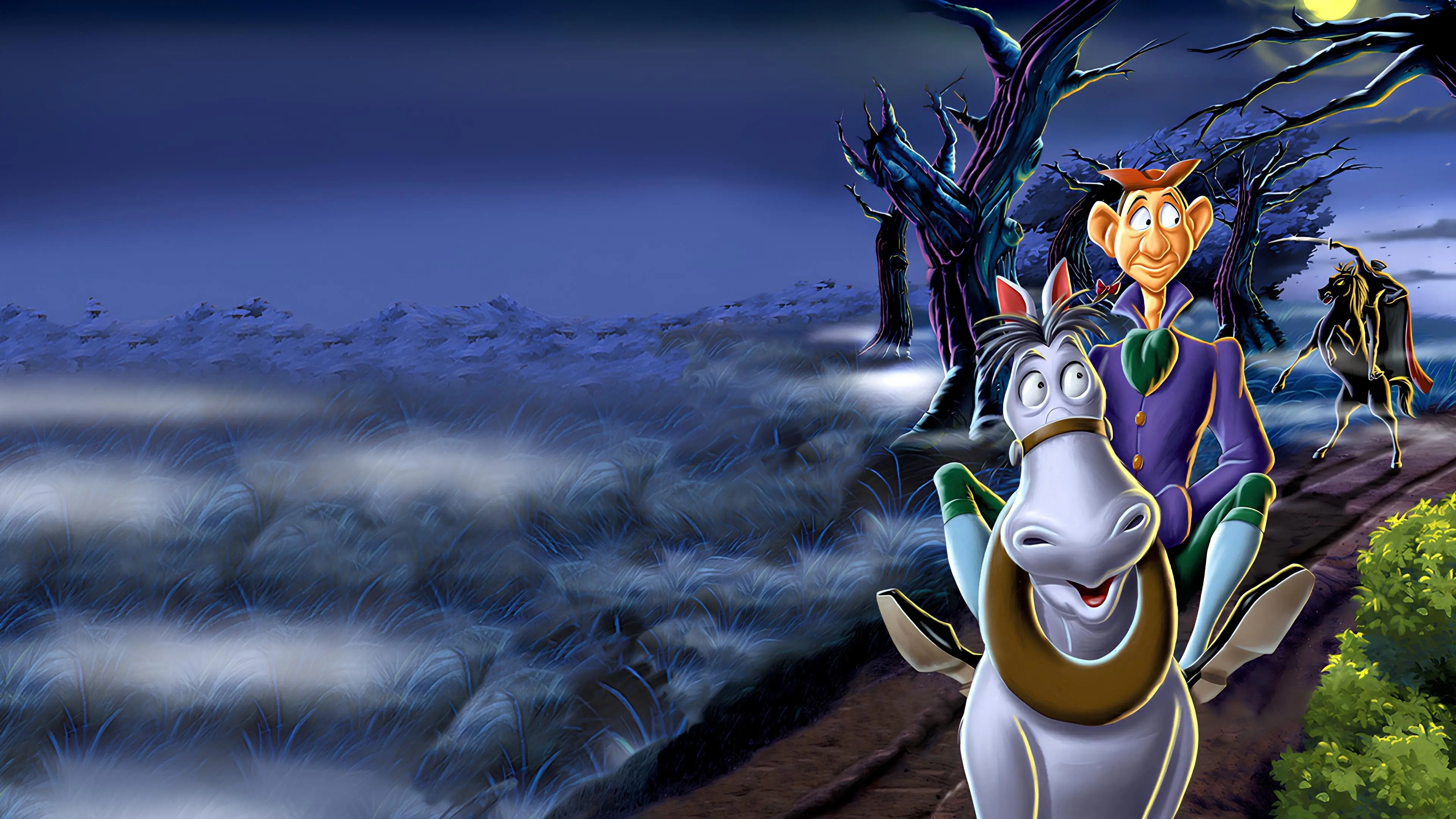 The Adventures of Ichabod and Mr. Toad backdrop