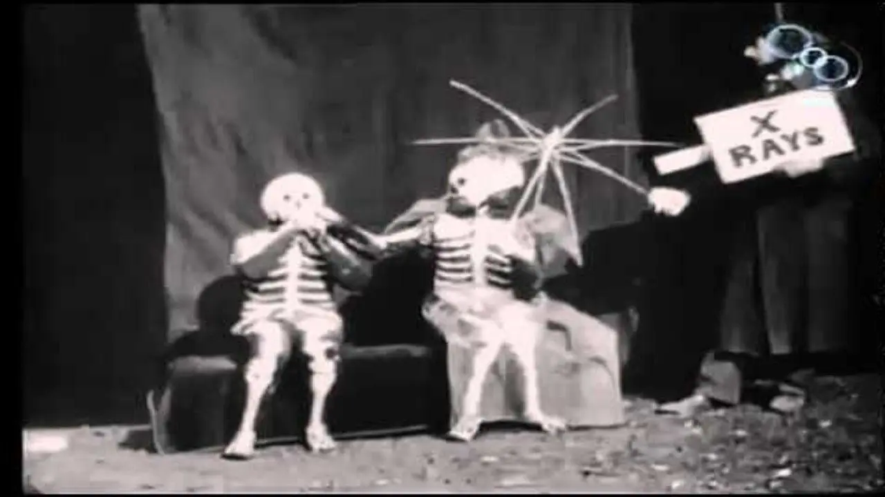 The X-Ray Fiend backdrop
