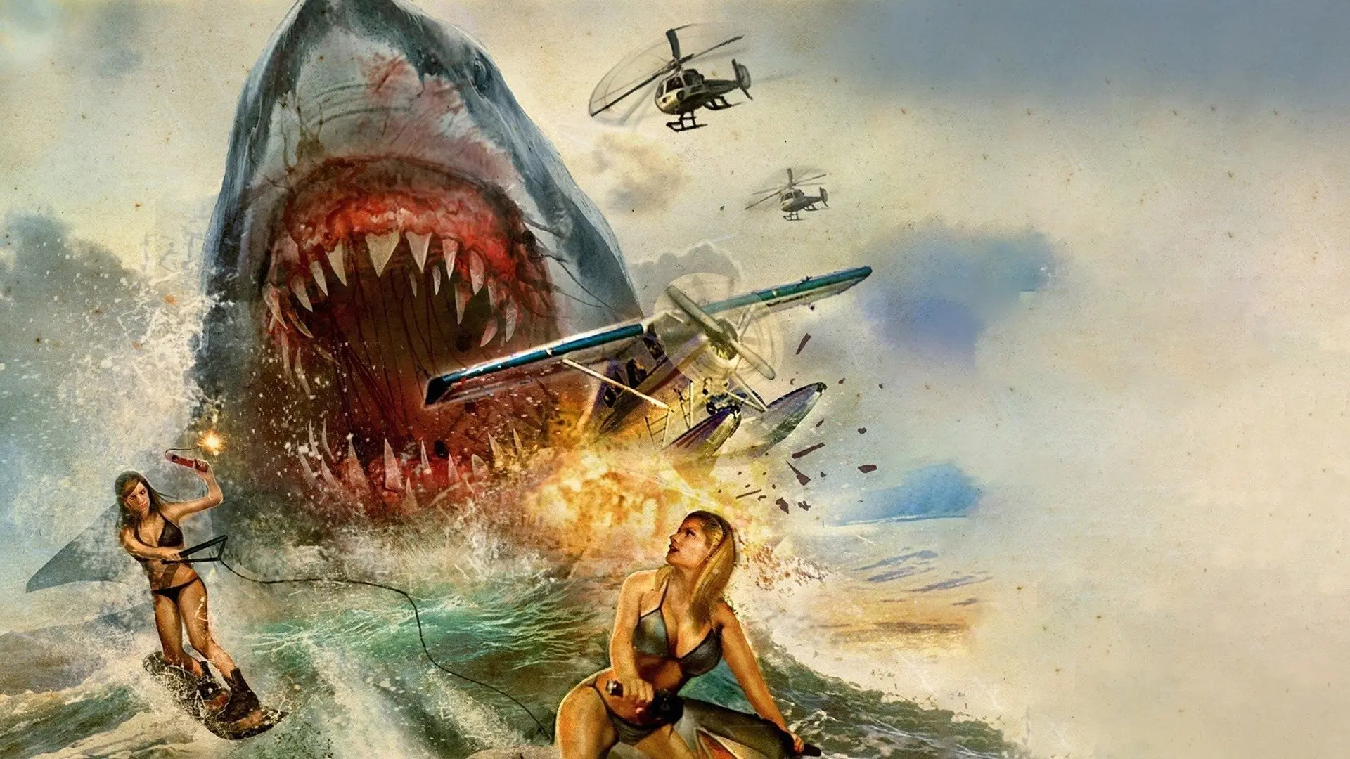 Raiders of the Lost Shark backdrop