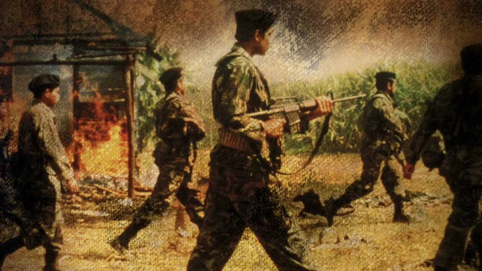 Men with Guns backdrop