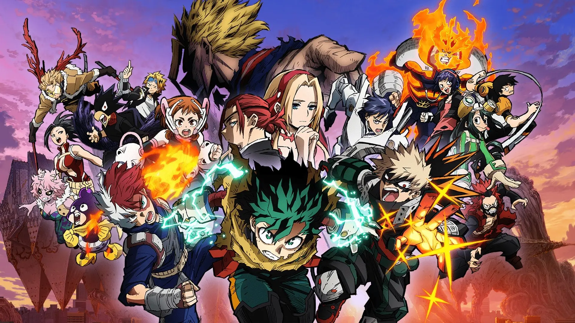 My Hero Academia: You're Next backdrop