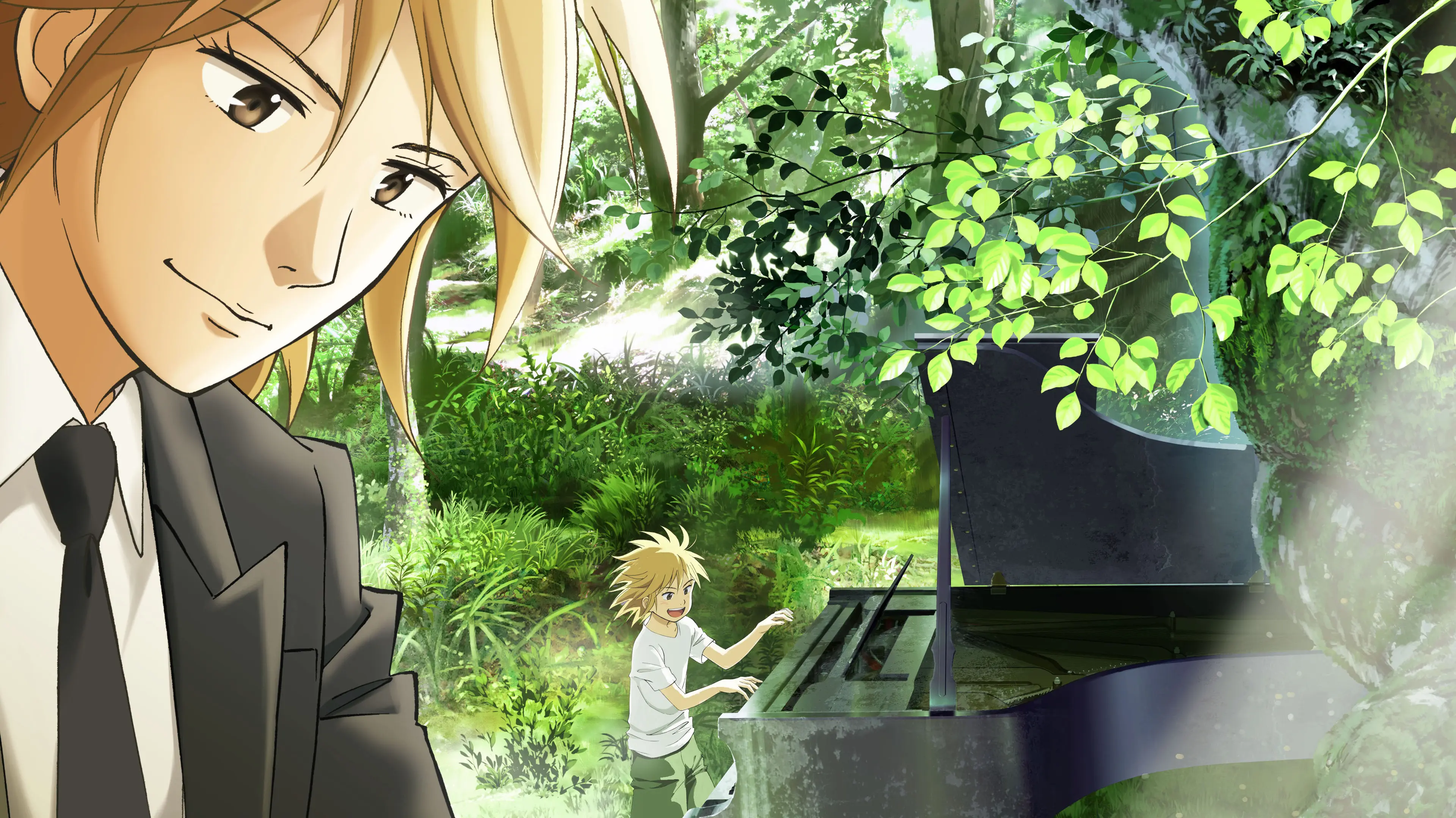 The Piano Forest backdrop