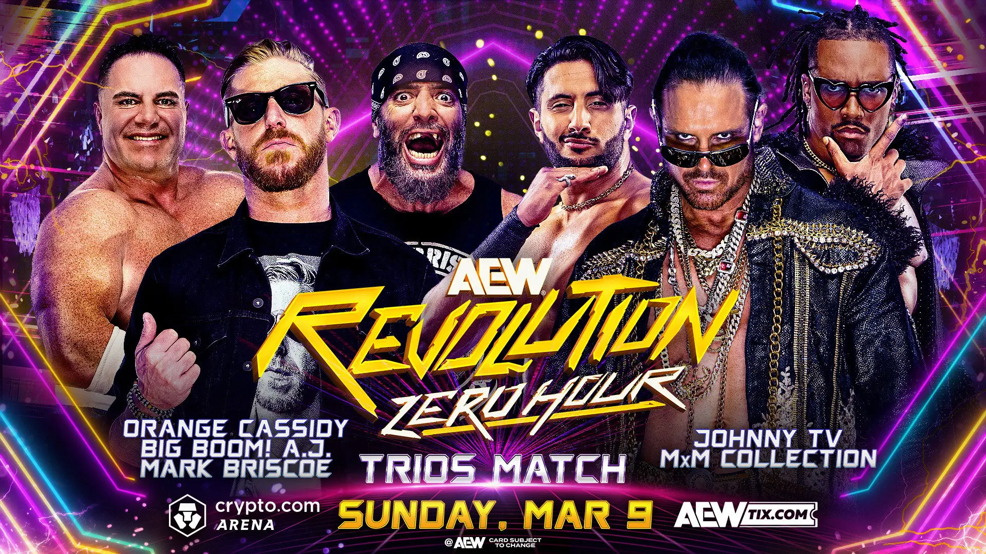 AEW Revolution 2025: Zero Hour backdrop