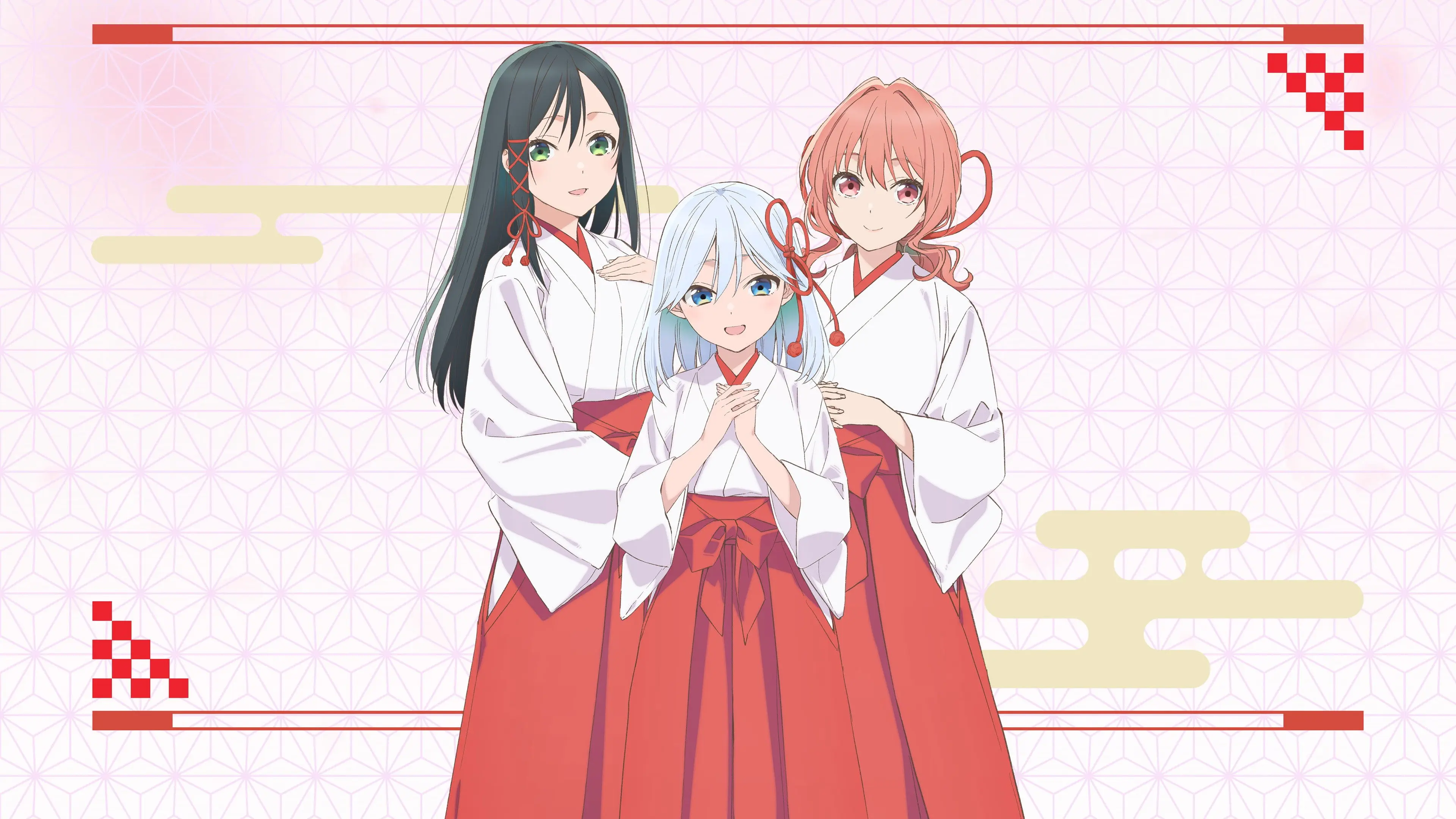 Tying the Knot with an Amagami Sister backdrop
