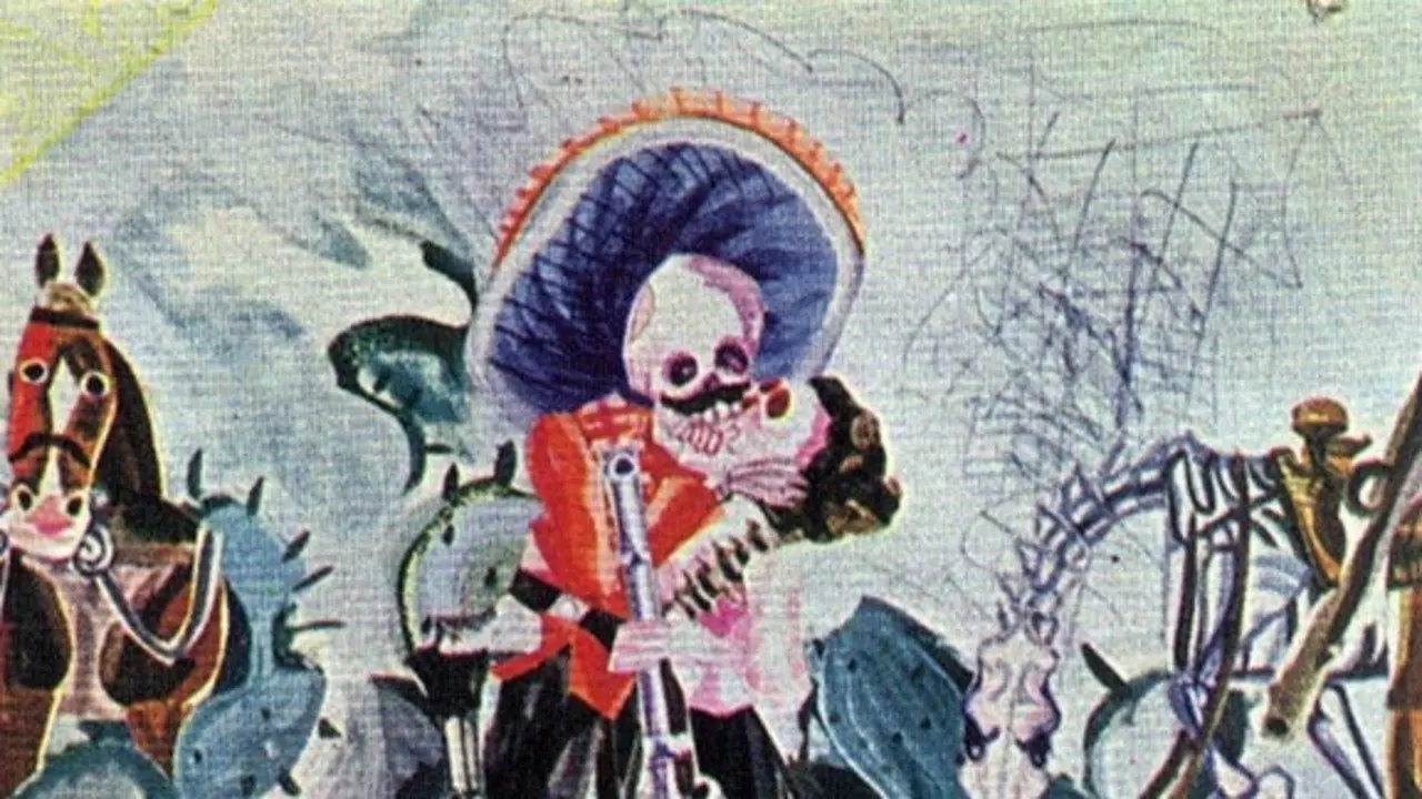 Calaveras backdrop