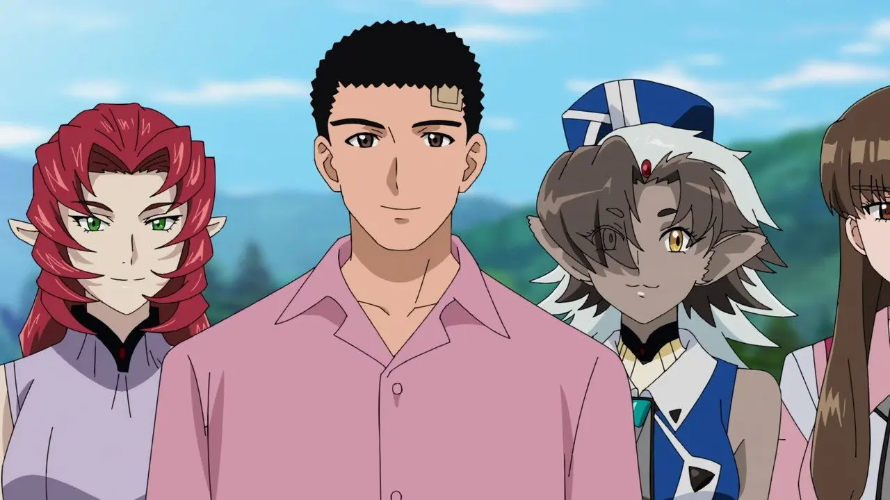 Tenchi Muyo! GXP Paradise Starting backdrop