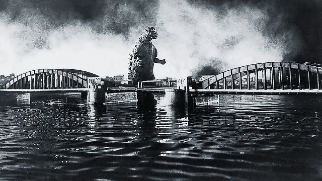 Godzilla backdrop