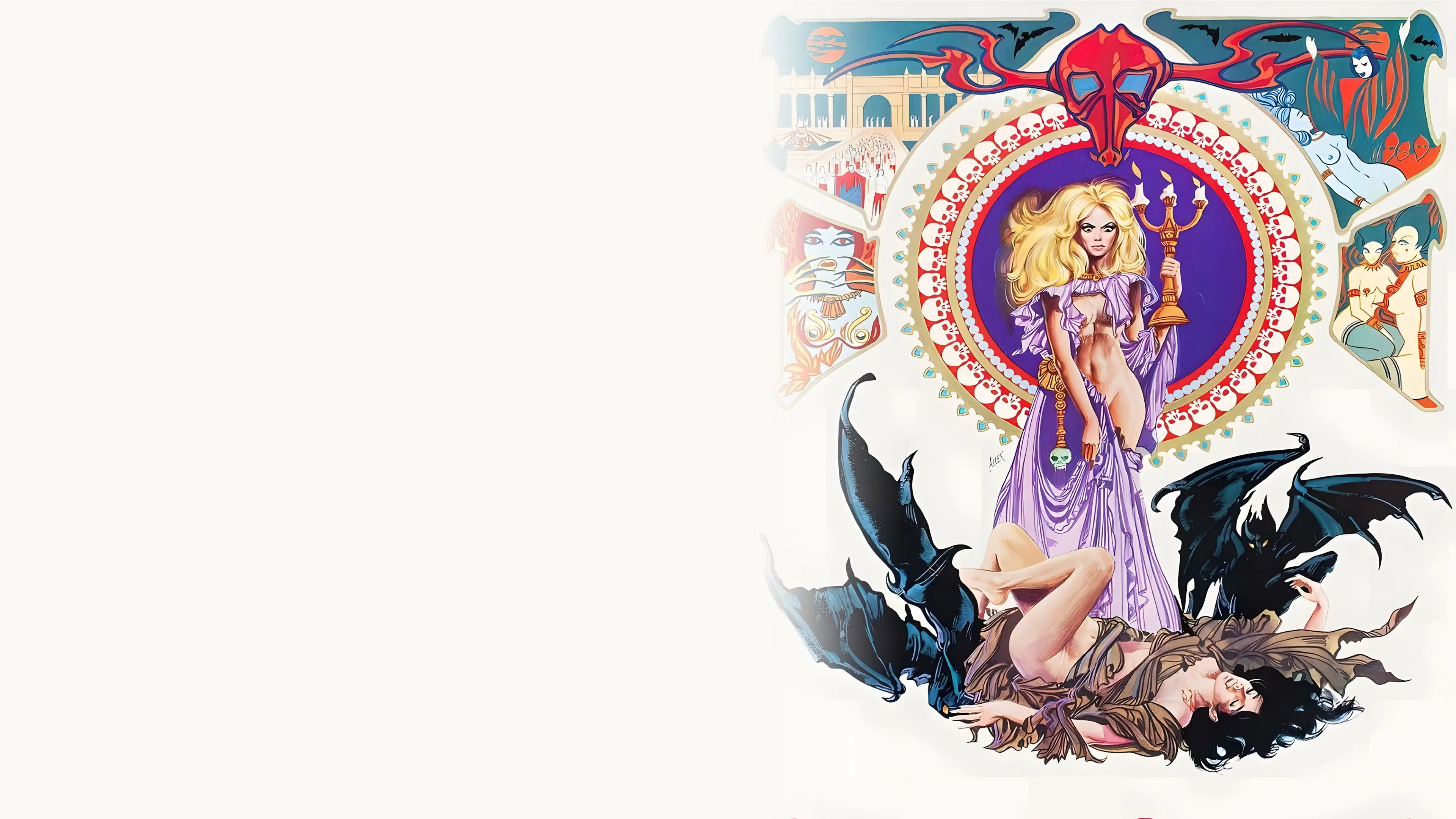 The Nude Vampire backdrop