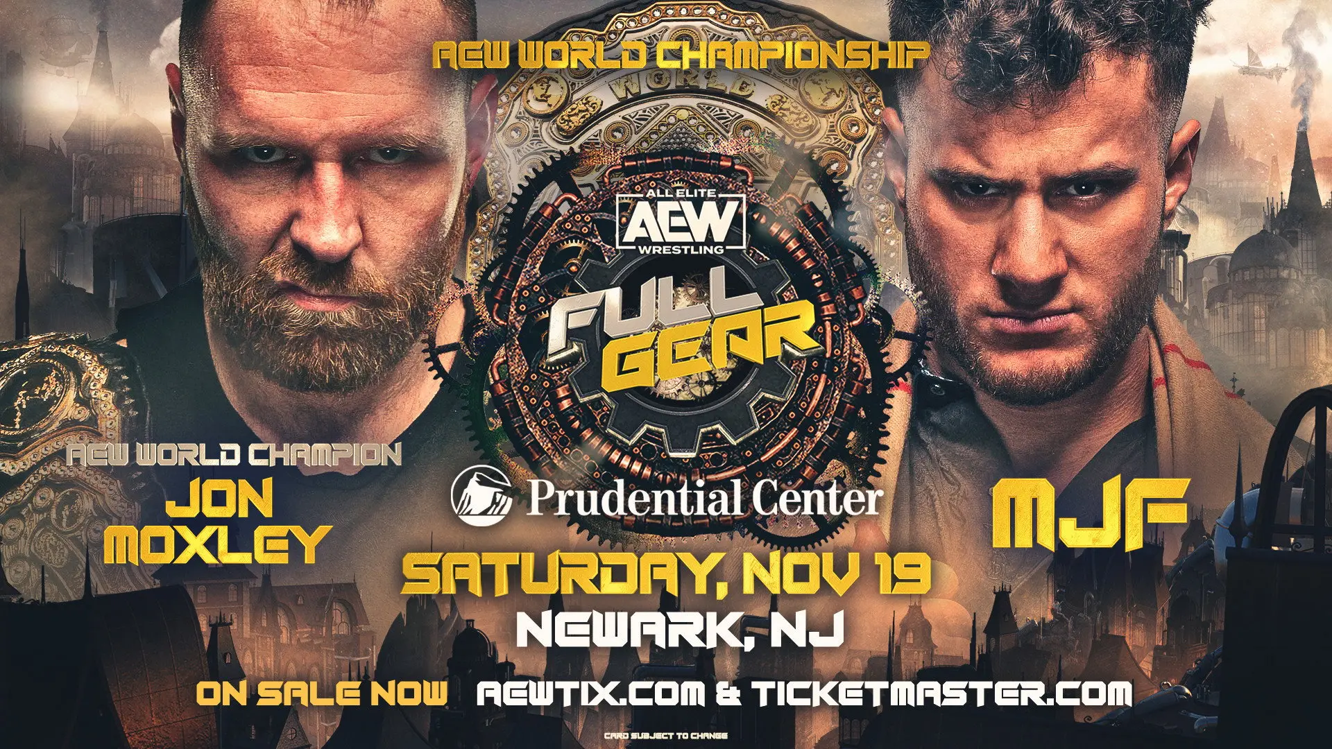 AEW Full Gear 2022 backdrop