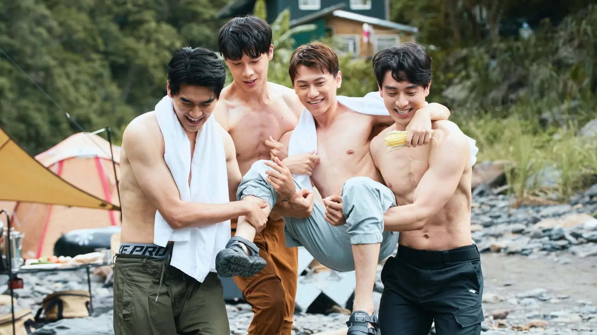 The Iron Four backdrop