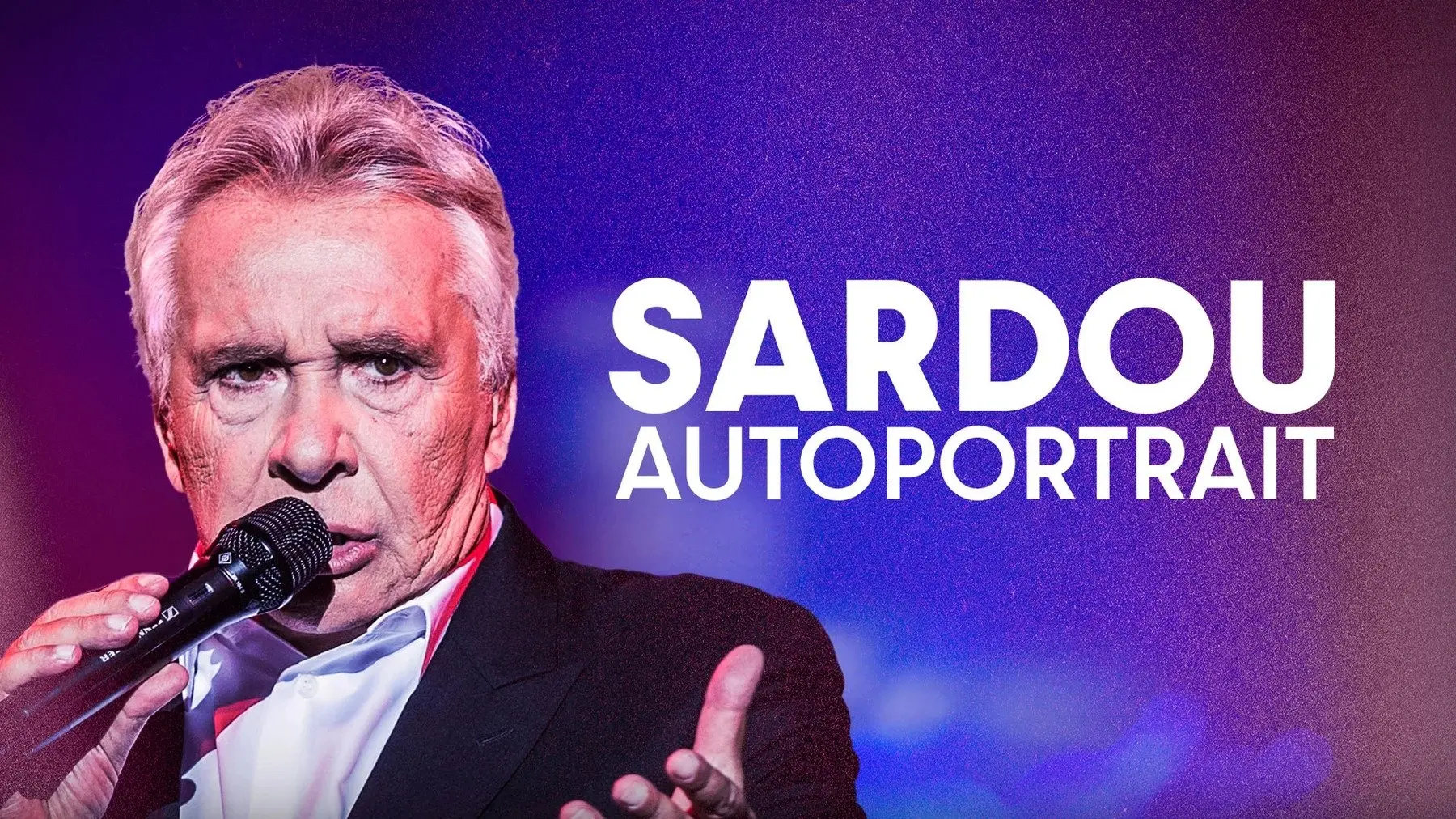 Sardou, autoportrait backdrop