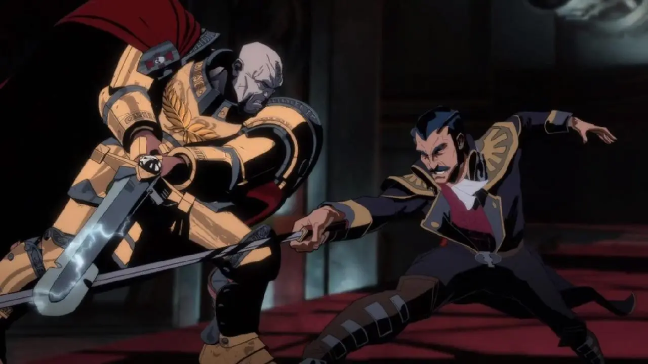 Hammer and Bolter backdrop