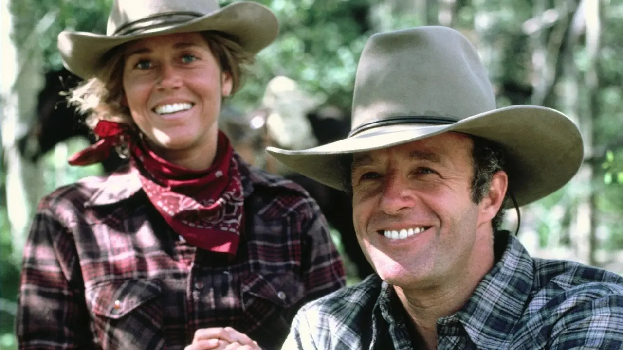 Comes a Horseman backdrop