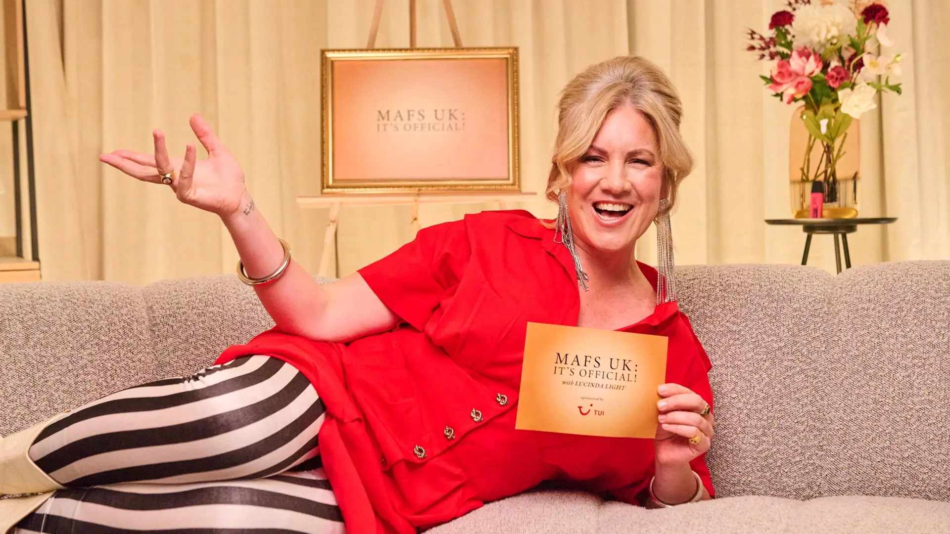MAFS UK: It’s Official! With Lucinda Light backdrop