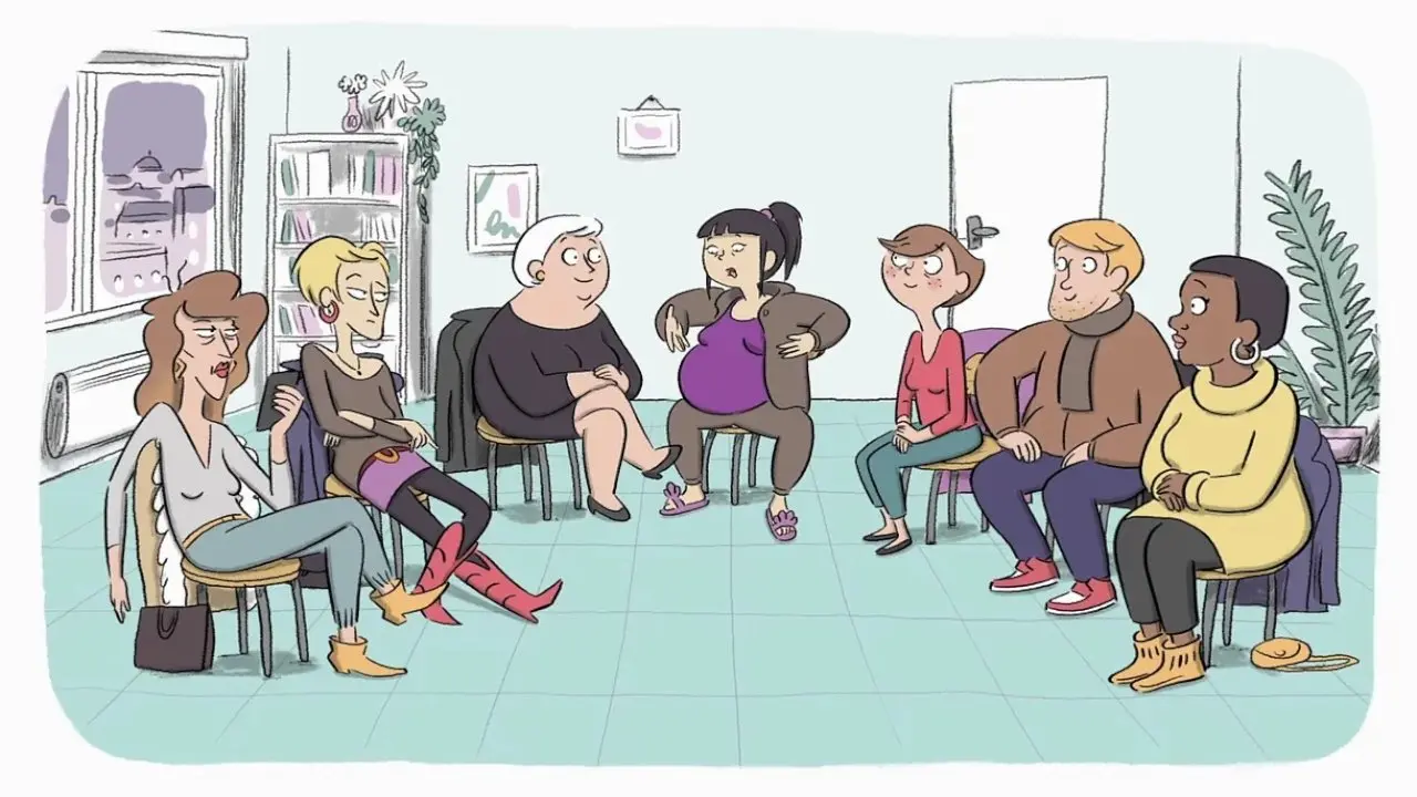 Mothers Anonymous backdrop