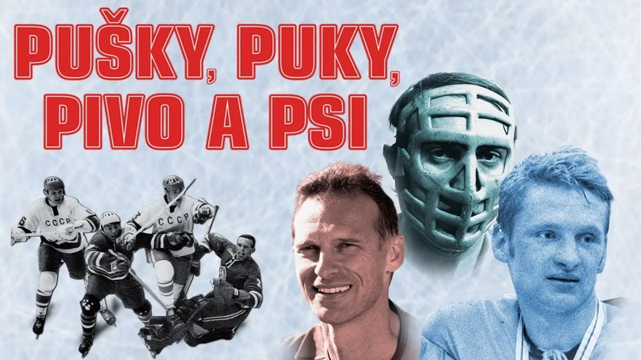 Pušky, puky, pivo a psi backdrop