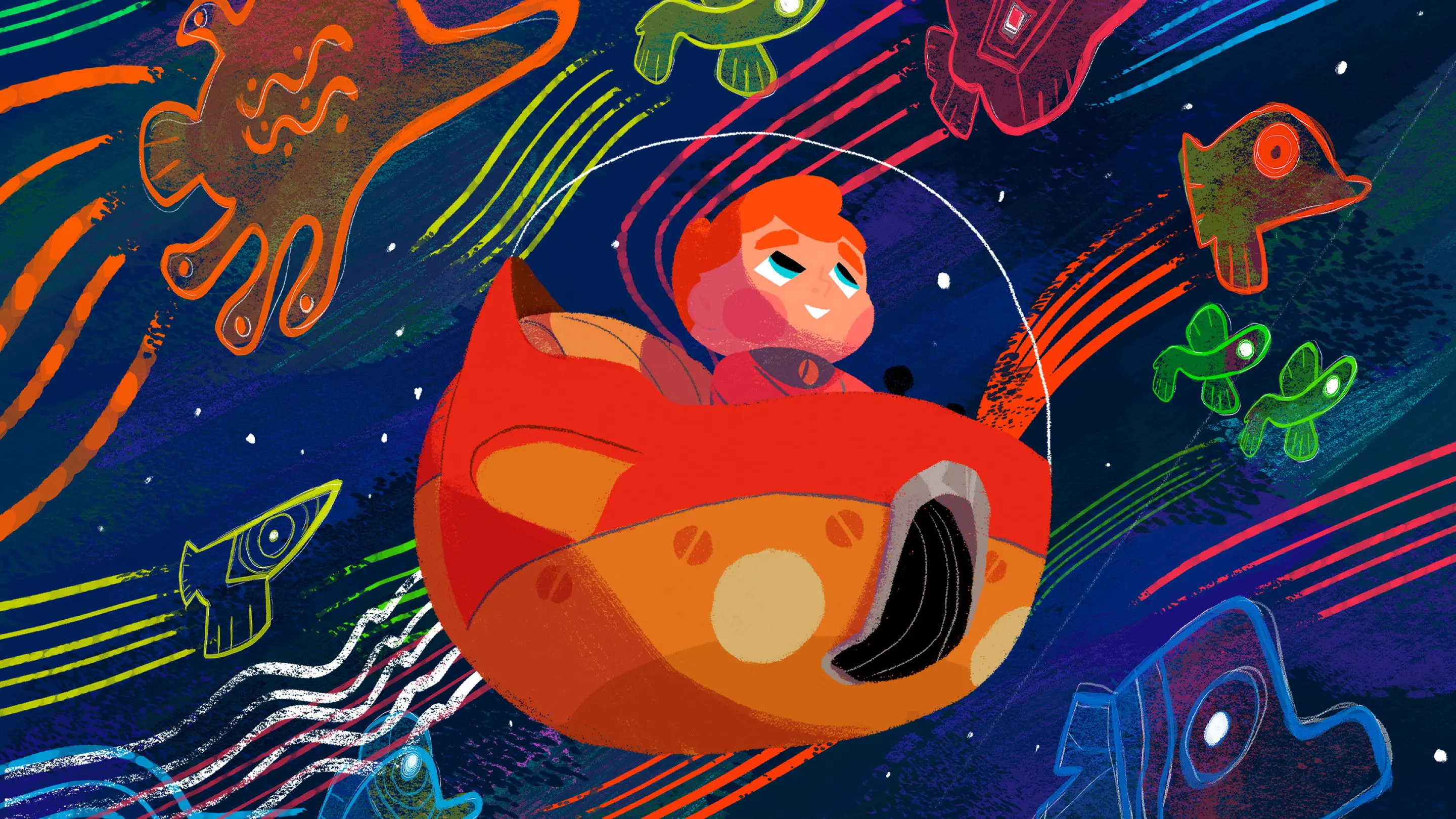 Cosmo - The Cosmonaut backdrop