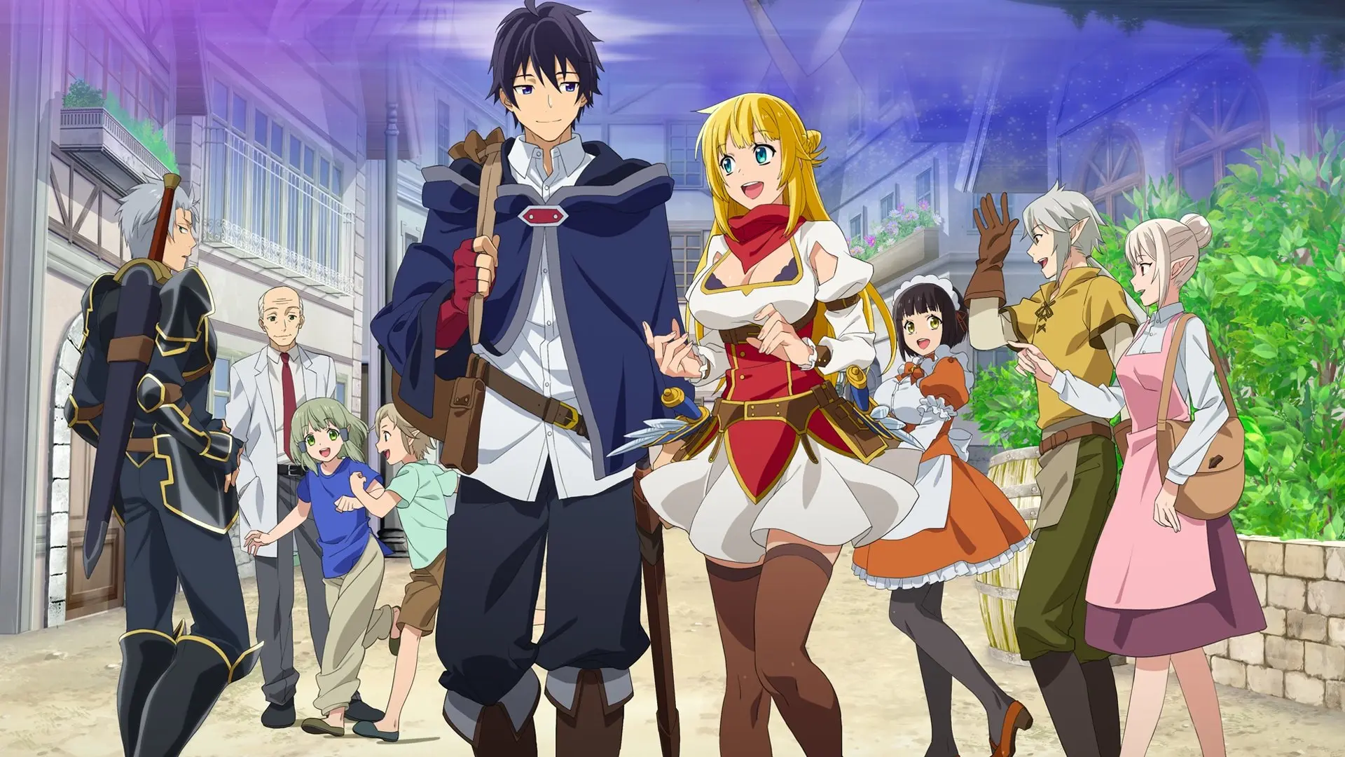 Banished from the Hero's Party, I Decided to Live a Quiet Life in the Countryside backdrop