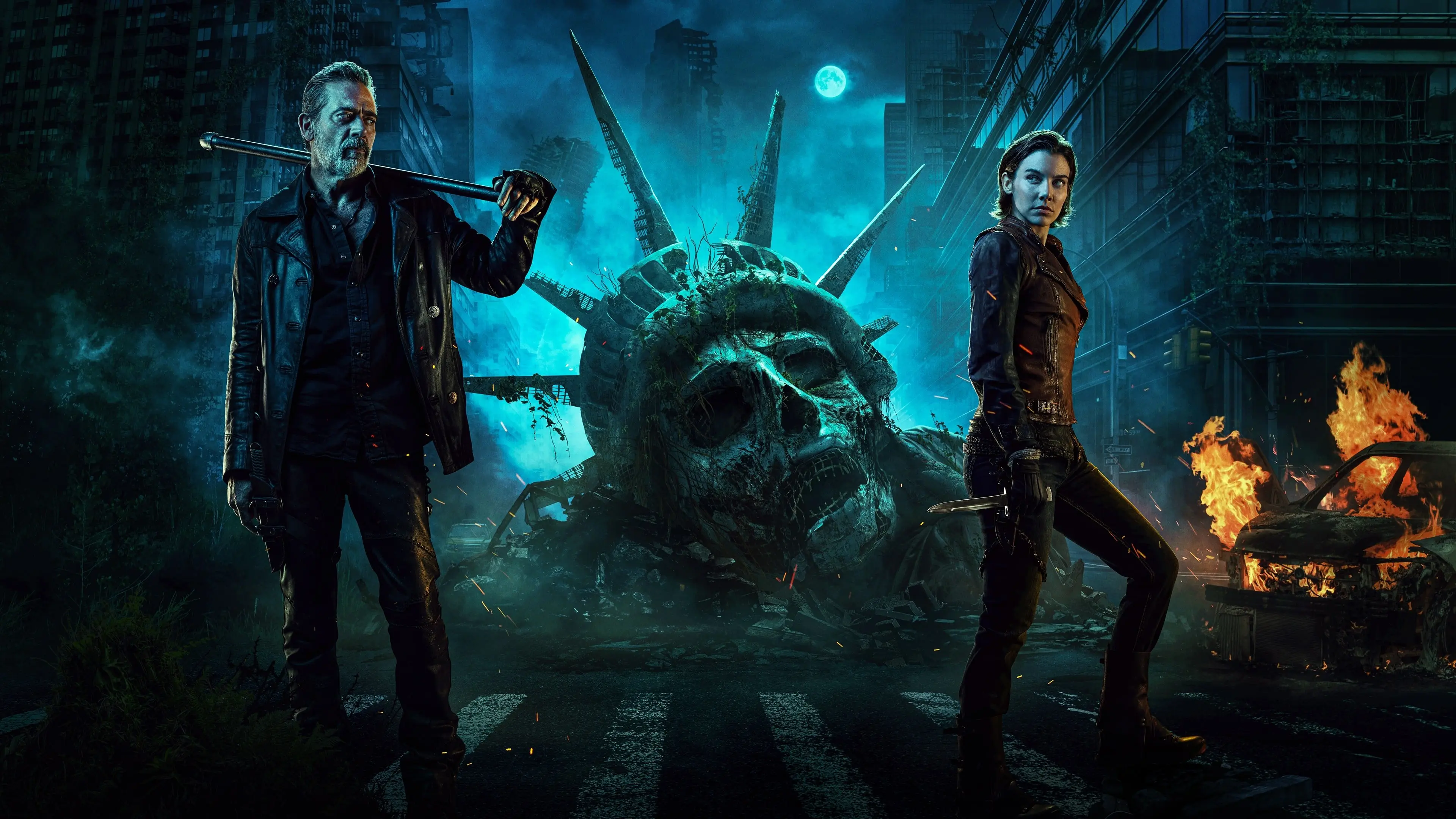 The Walking Dead: Dead City backdrop