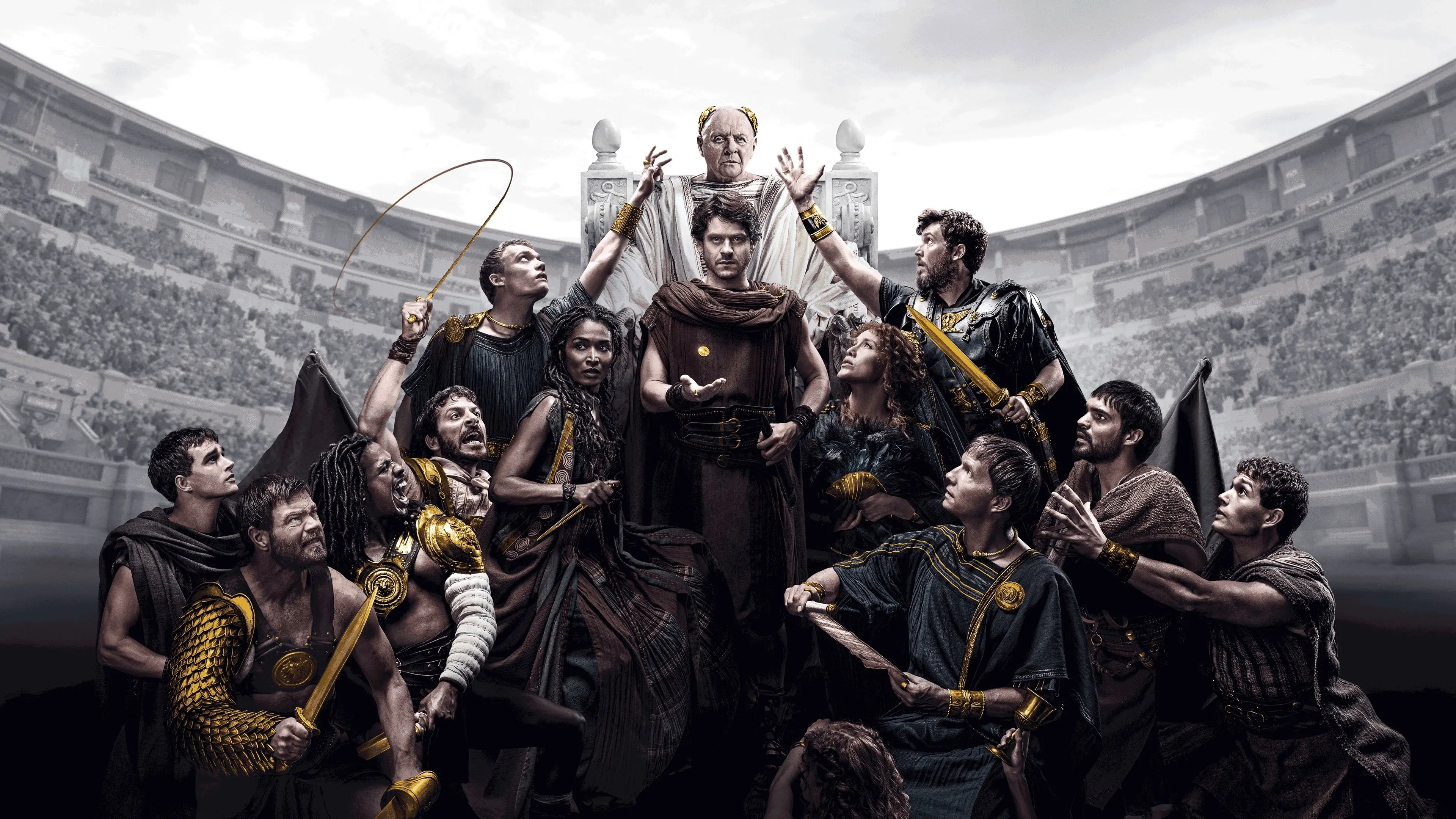 Those About to Die backdrop