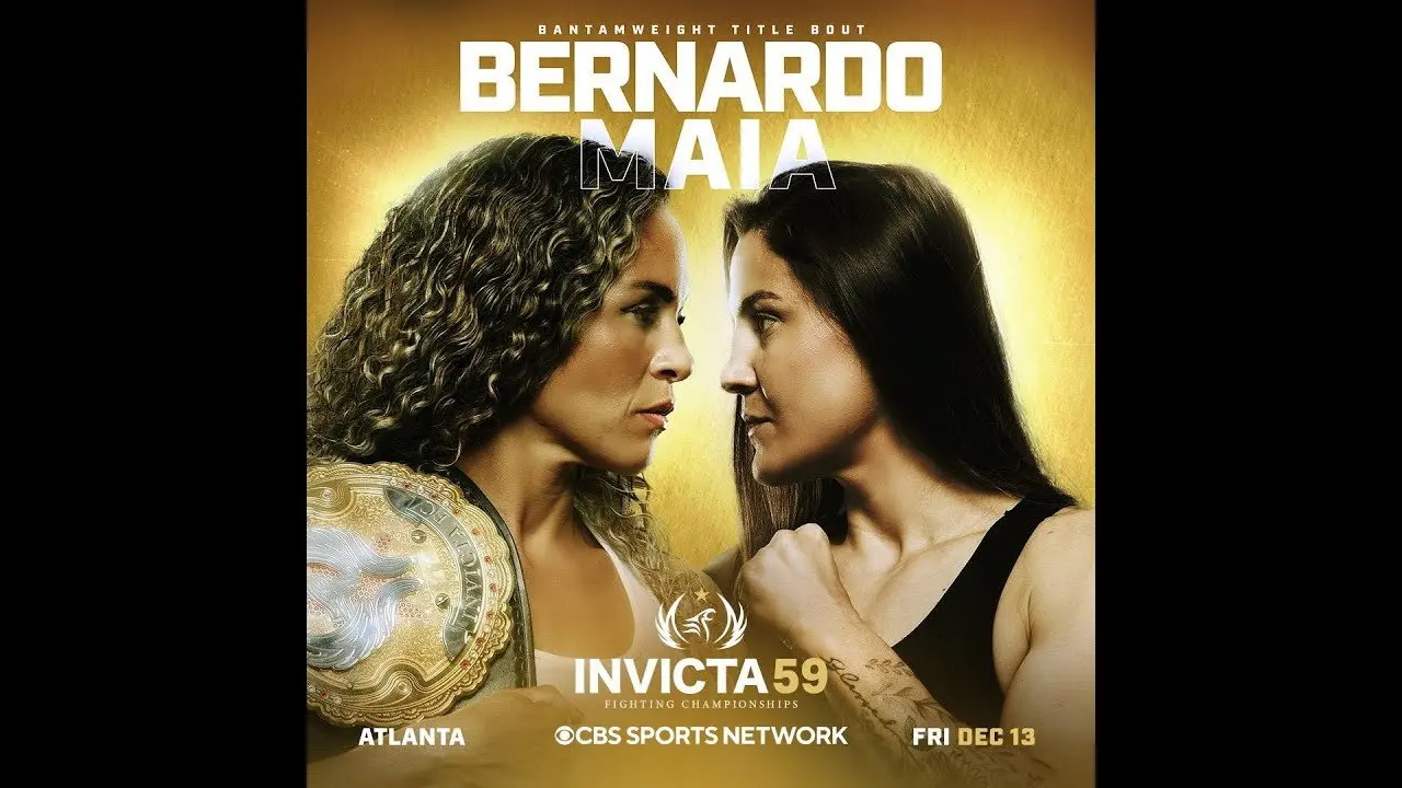Invicta FC 59: Bernardo vs. Maia backdrop