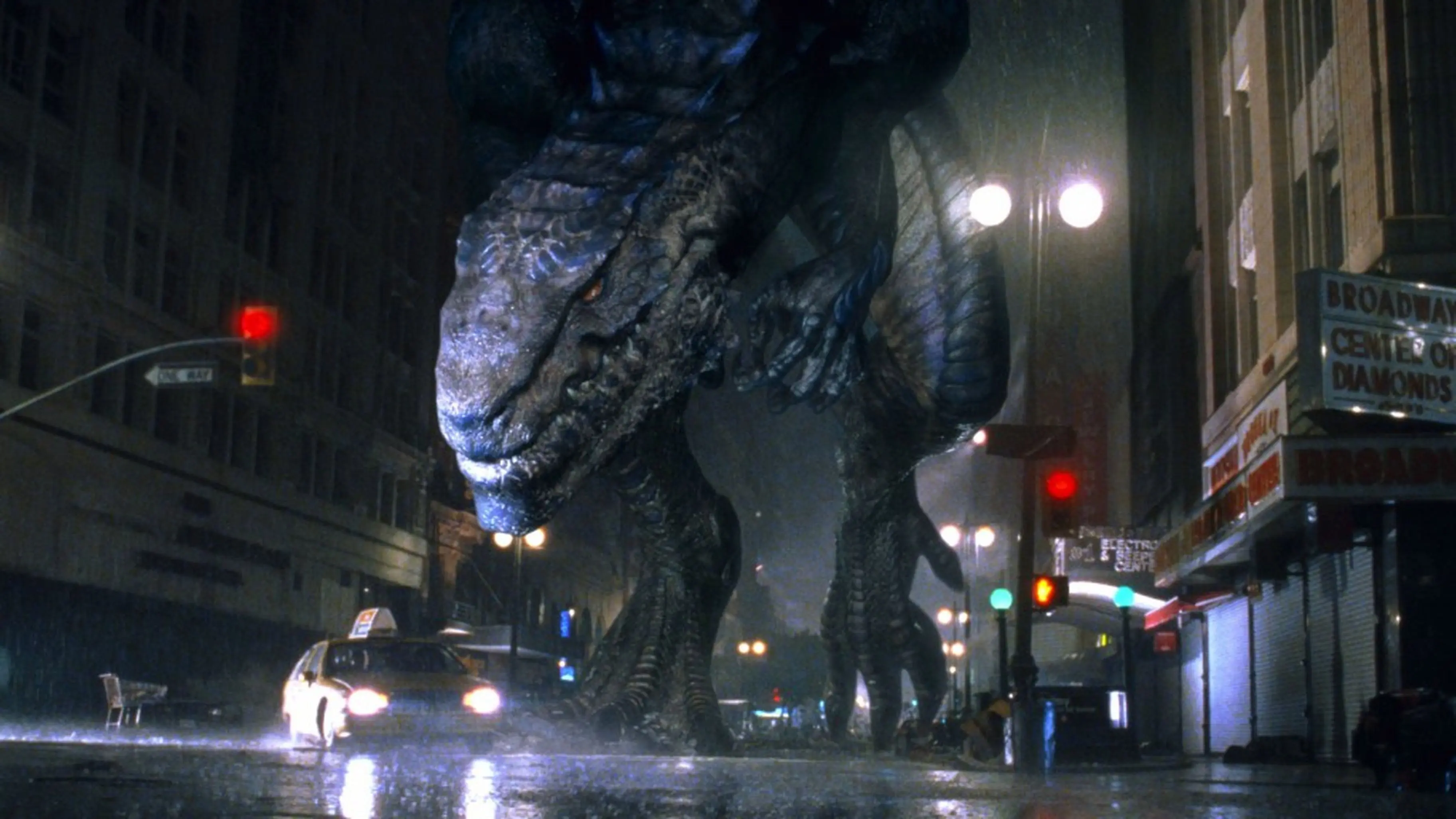 Godzilla backdrop