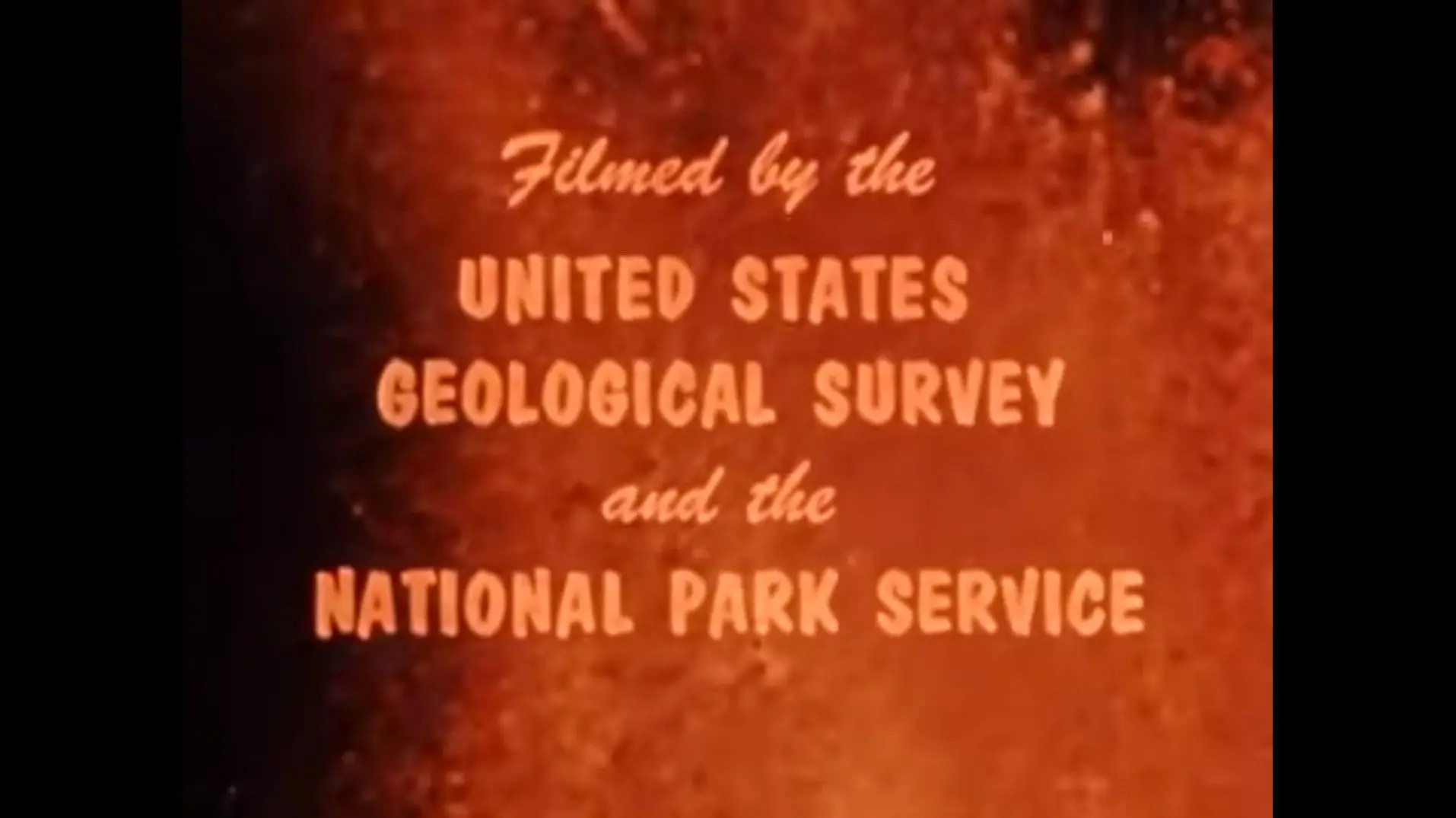 The Eruption of Kilauea 1959-1960 backdrop