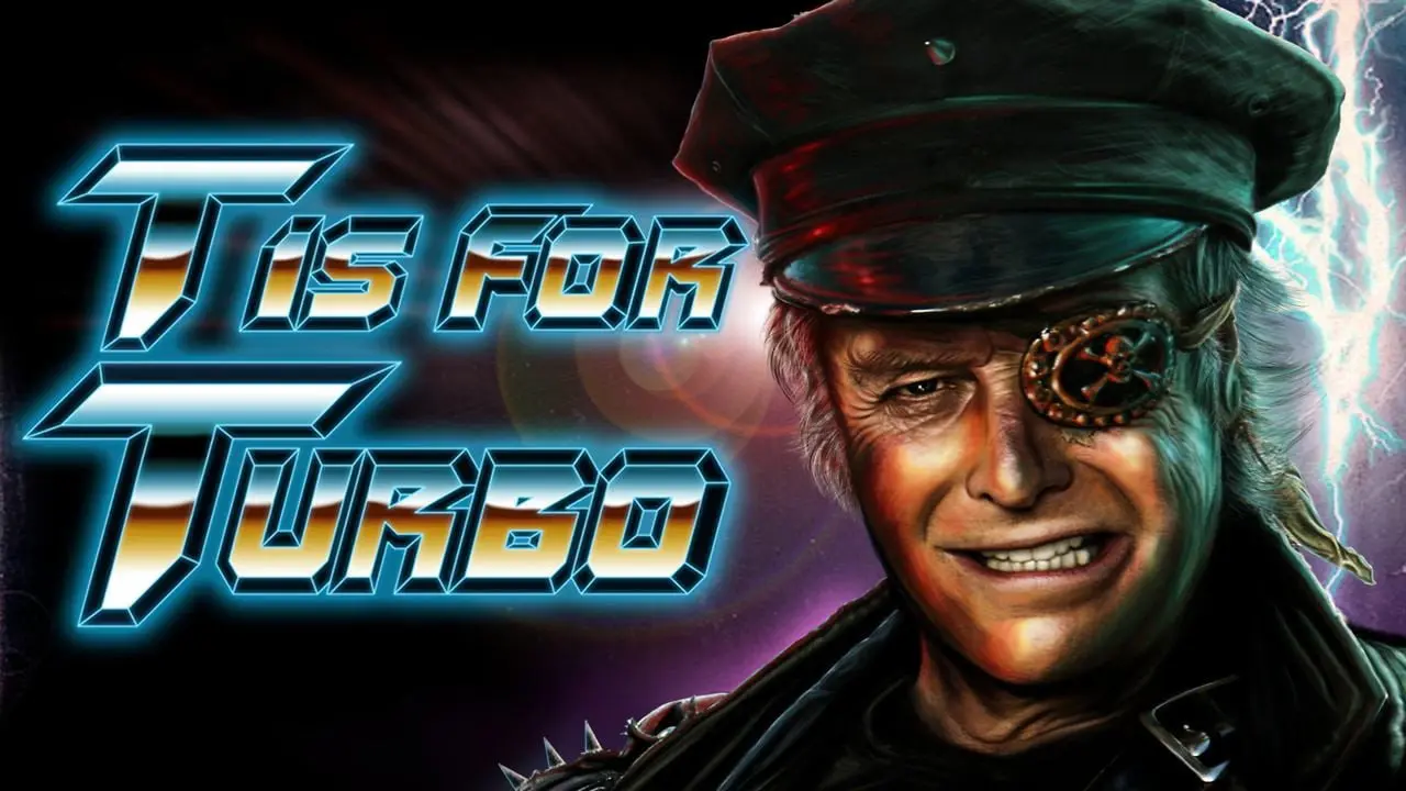 T is for Turbo backdrop