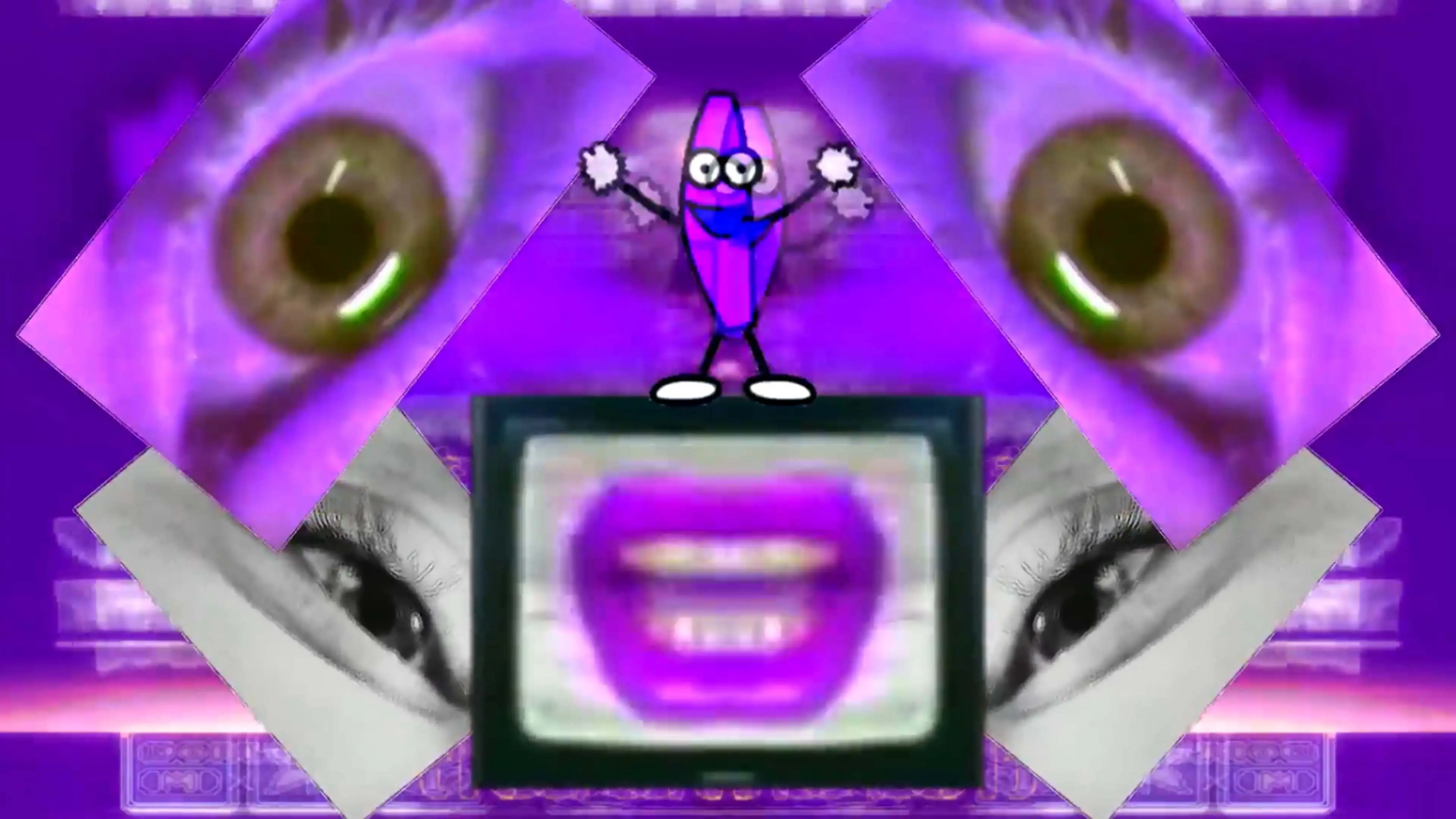 Chaos Kollage backdrop