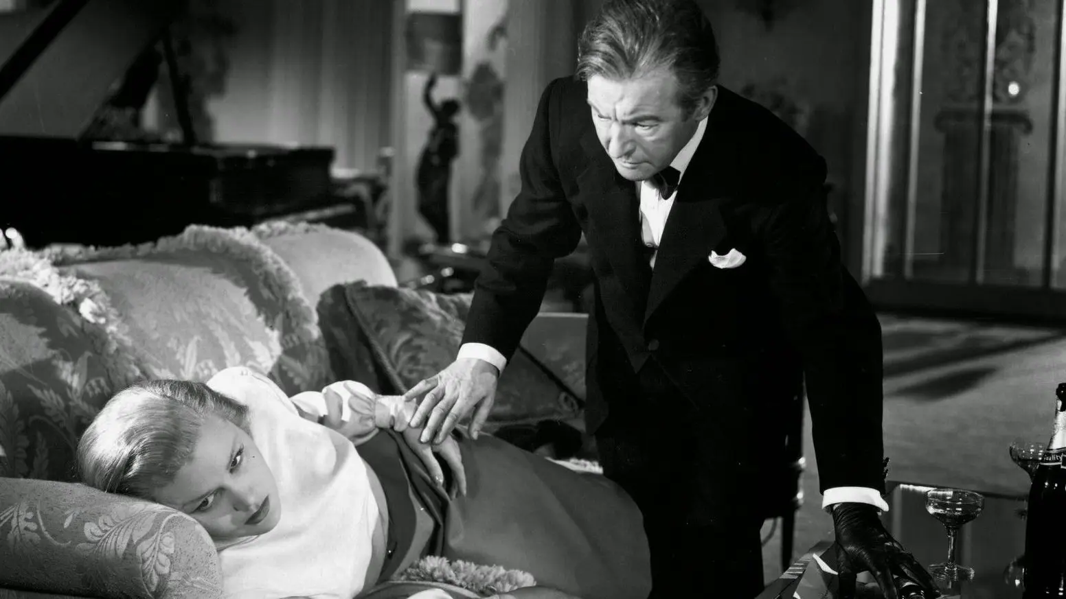 The Unsuspected backdrop