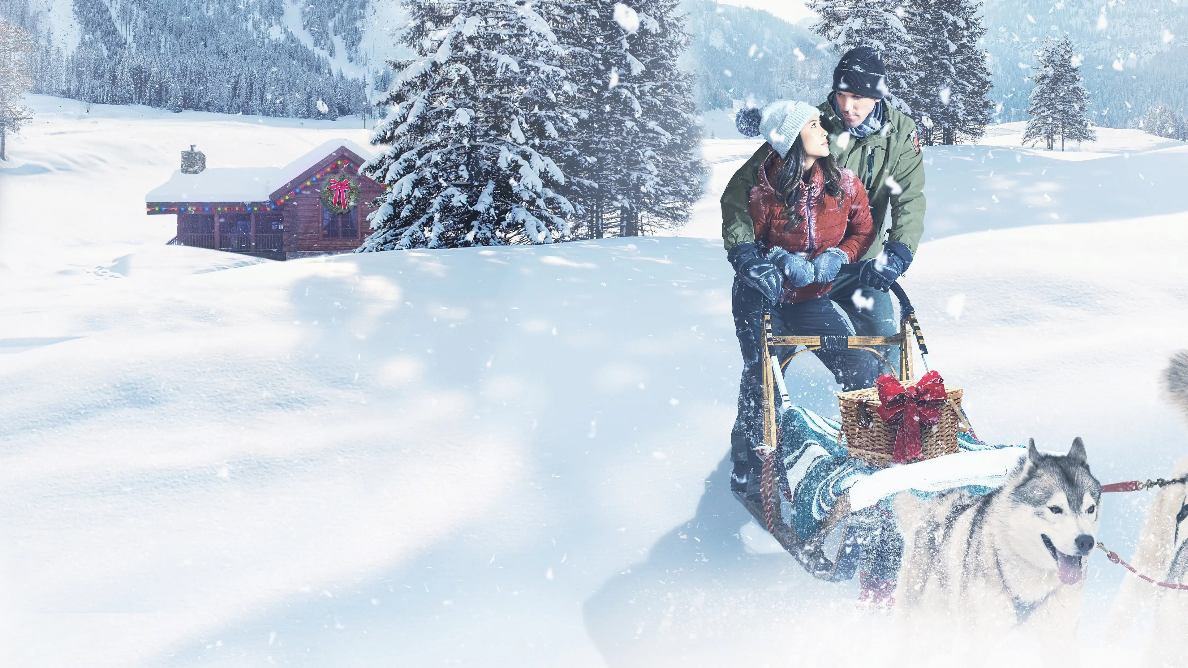 Christmas in the Wilds backdrop