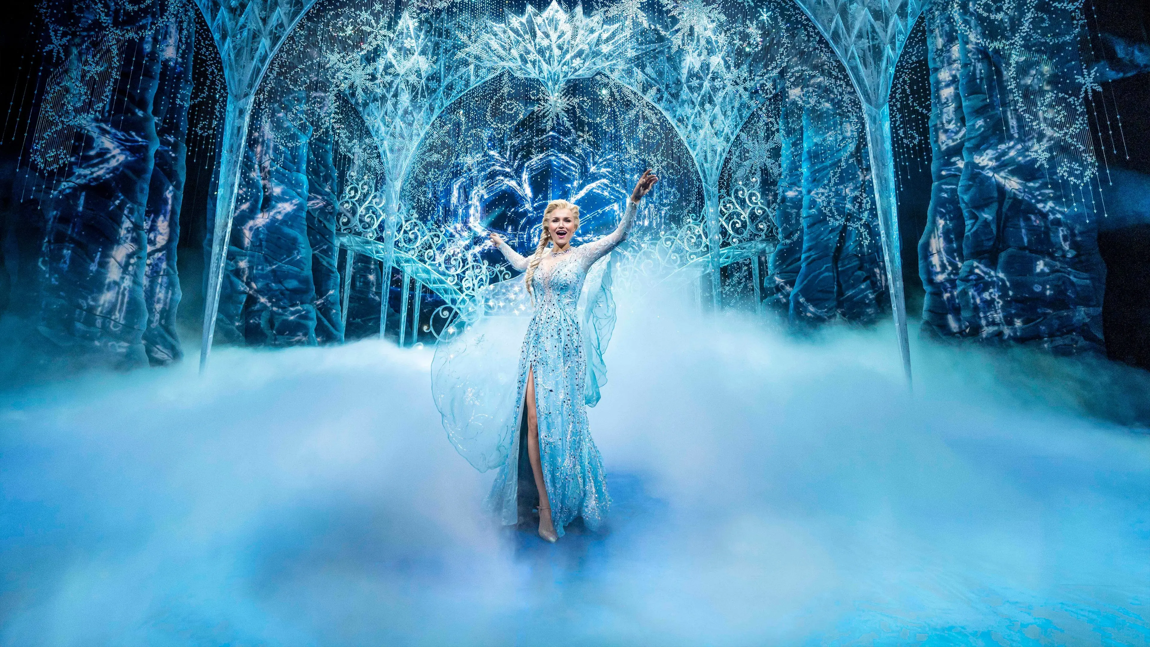 Frozen: The Hit Broadway Musical backdrop