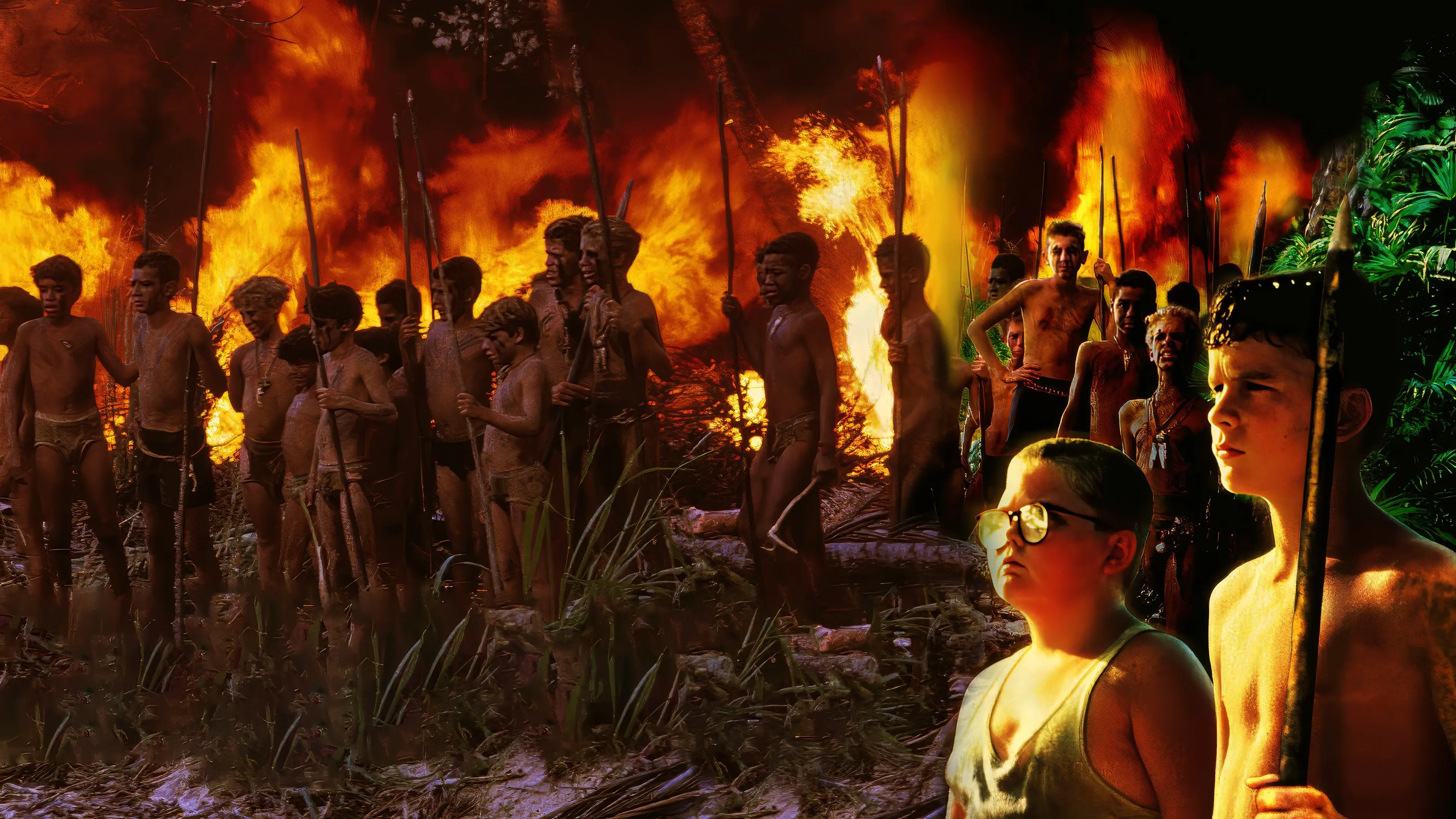 Lord of the Flies backdrop
