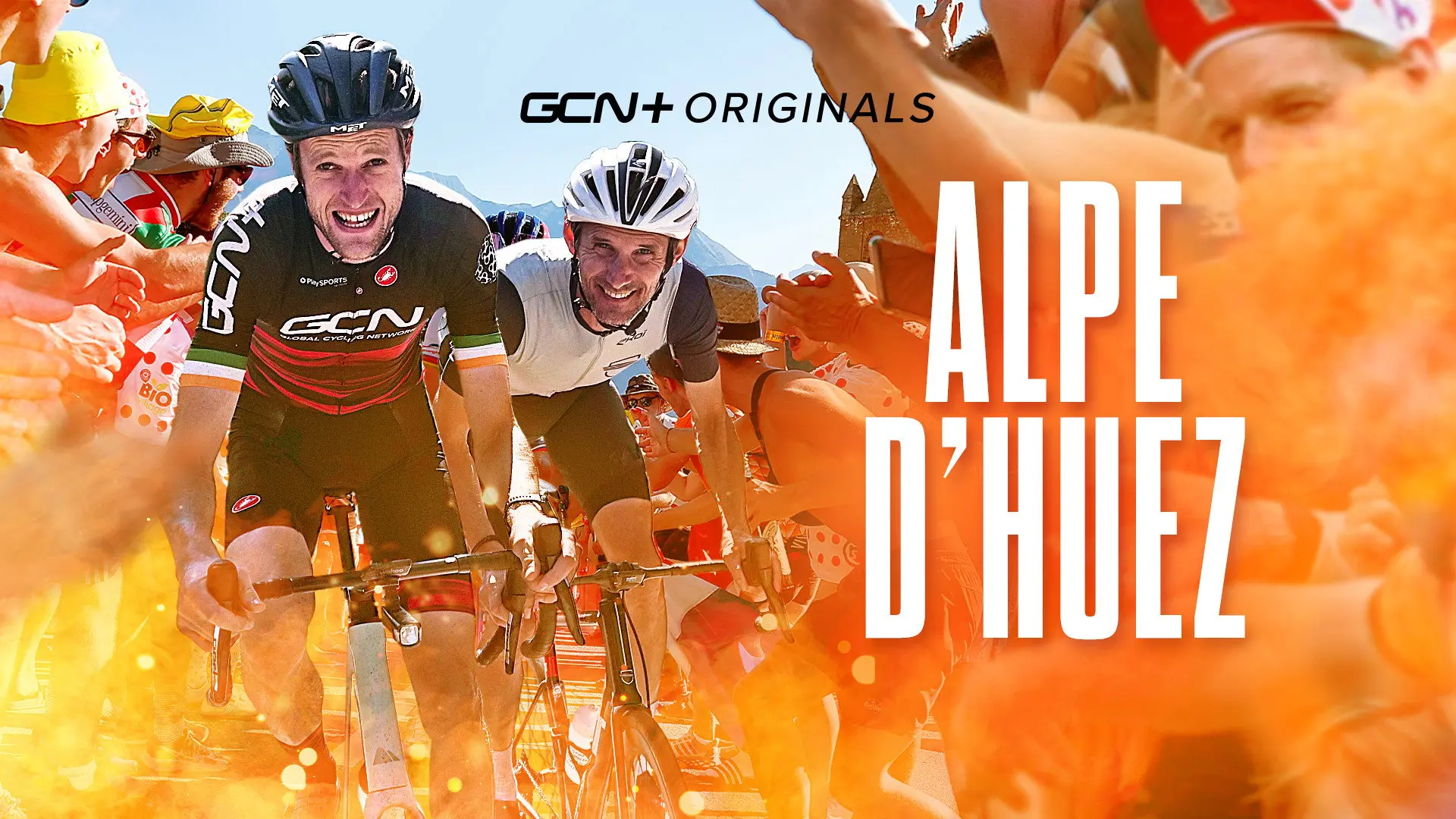 Alpe d’Huez backdrop