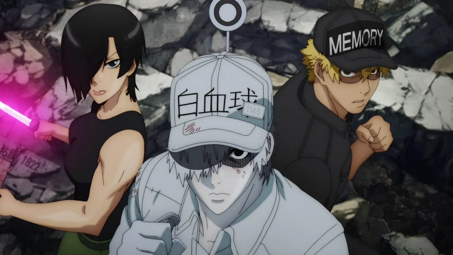 Cells at Work!! The Return of the Strongest Enemy: A Huge Uproar in the Body’s Bowels! backdrop