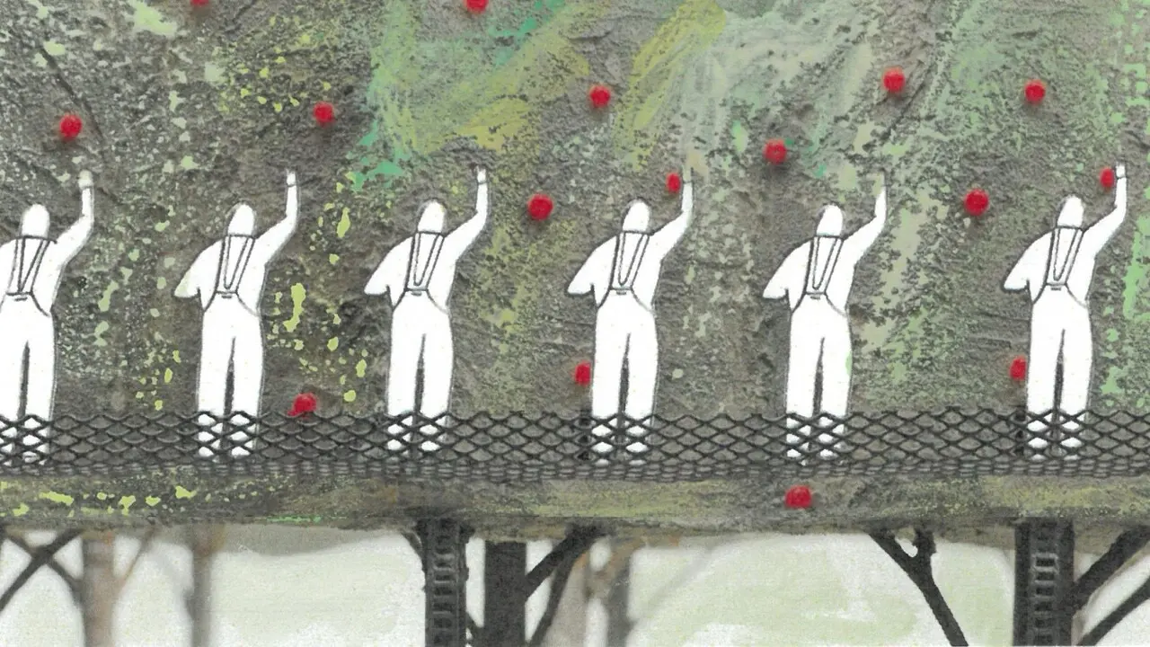 Apple Gatherers backdrop