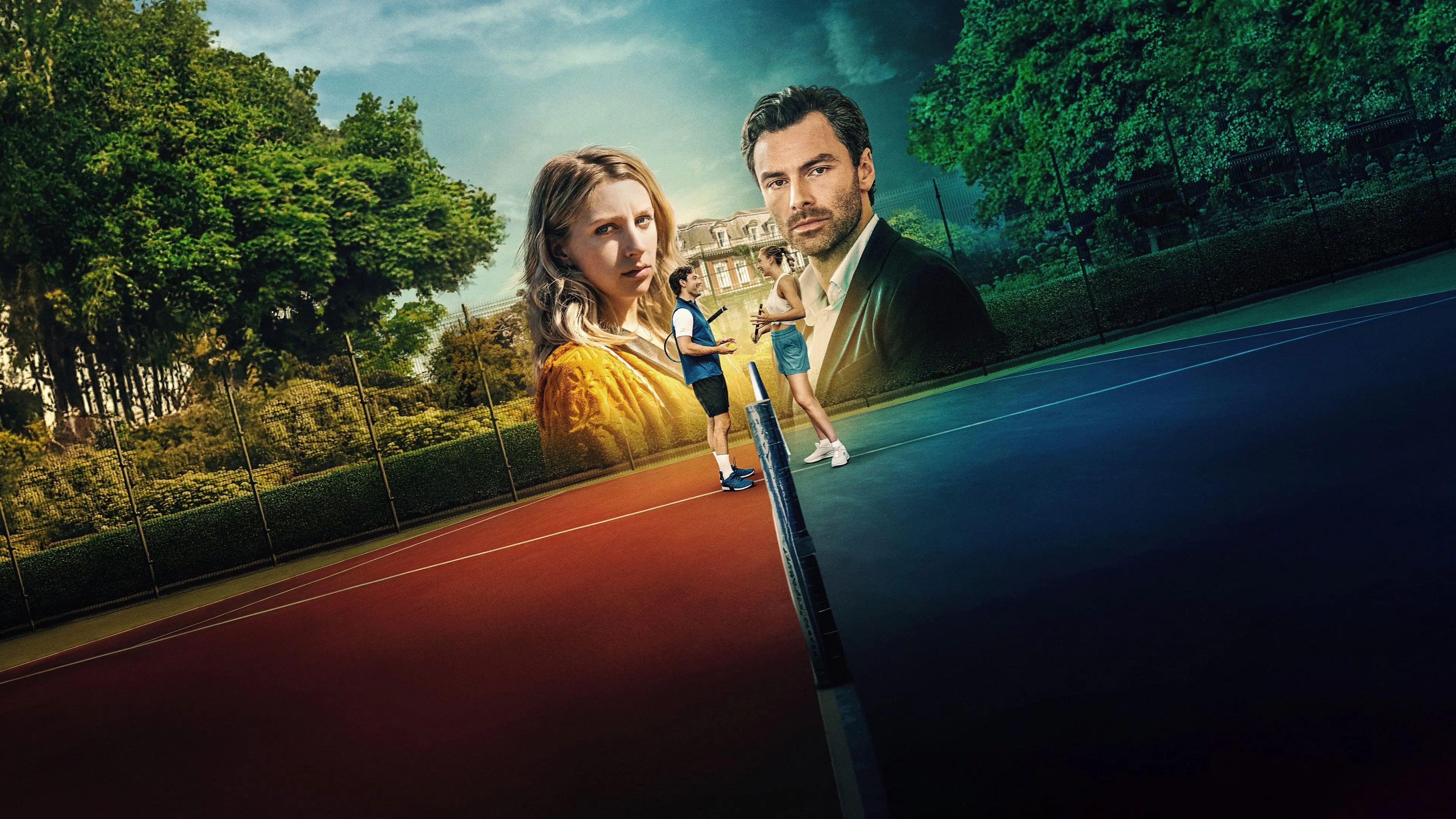 Fifteen-Love backdrop