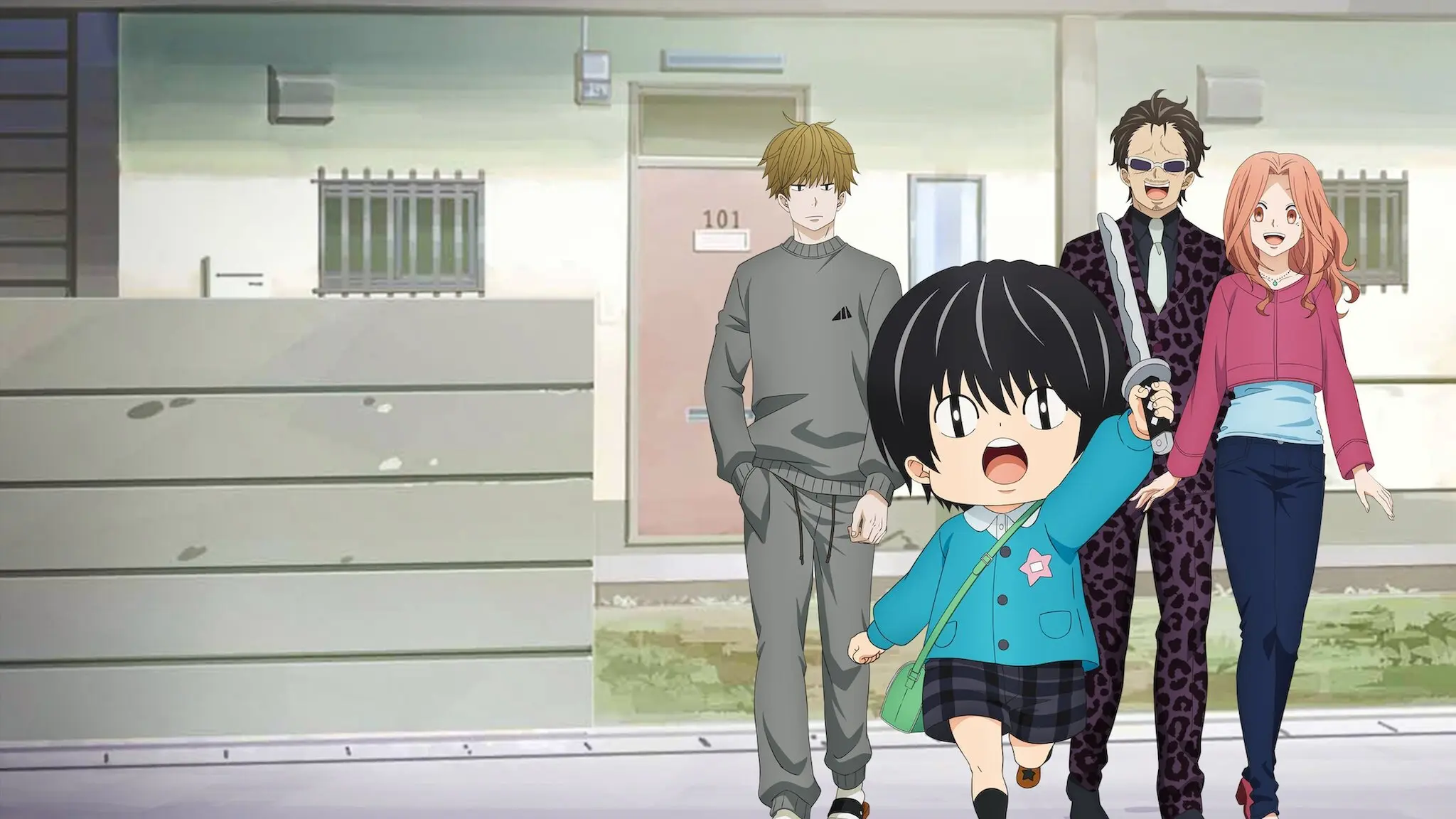 Kotaro Lives Alone backdrop