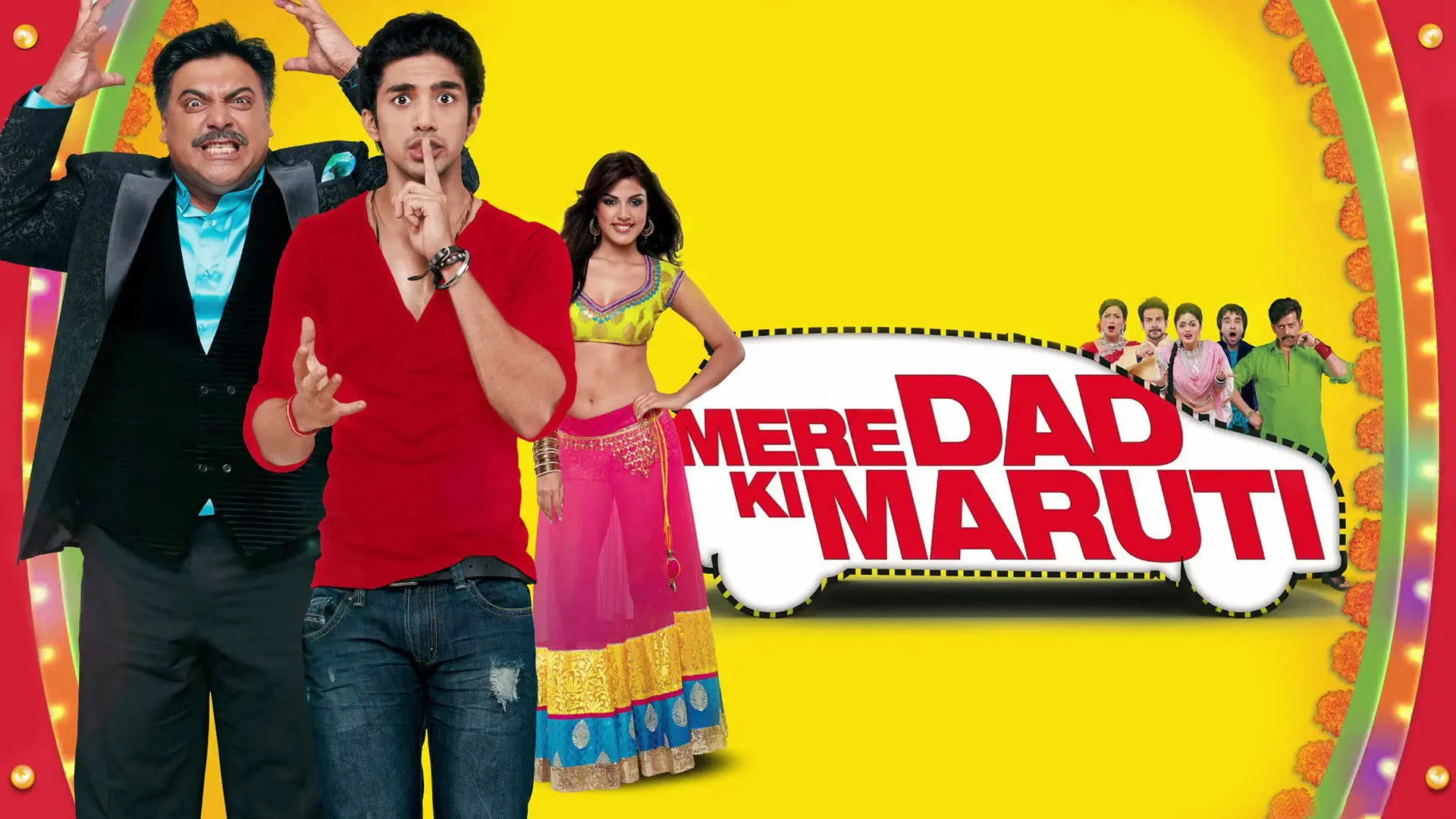 Mere Dad Ki Maruti backdrop