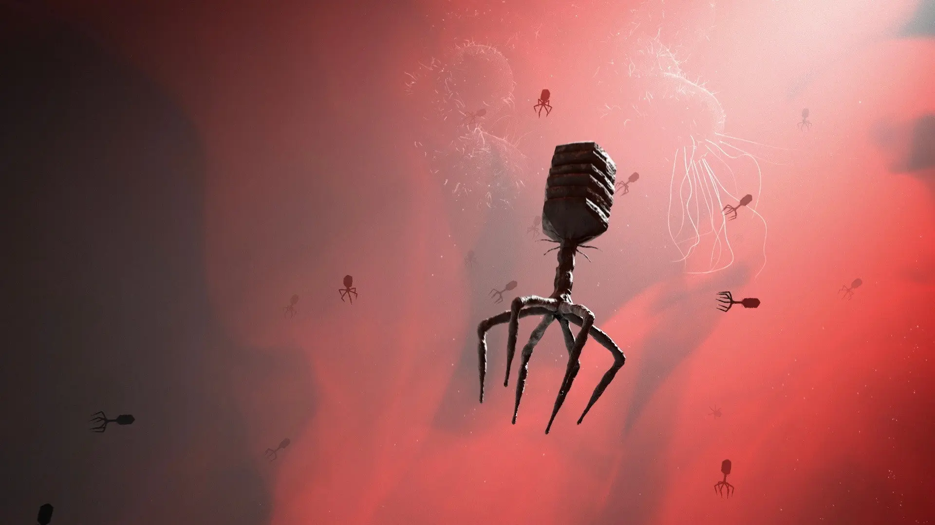 Bacteria Killers backdrop