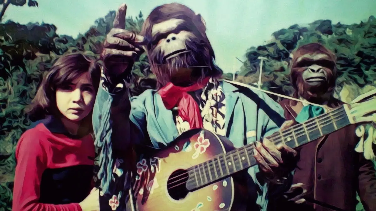 Time of the Apes backdrop