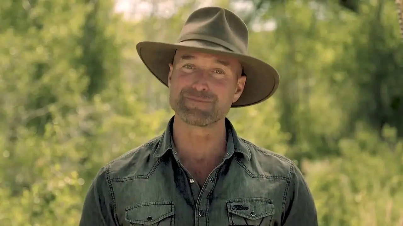 Bushcraft Build-Off backdrop