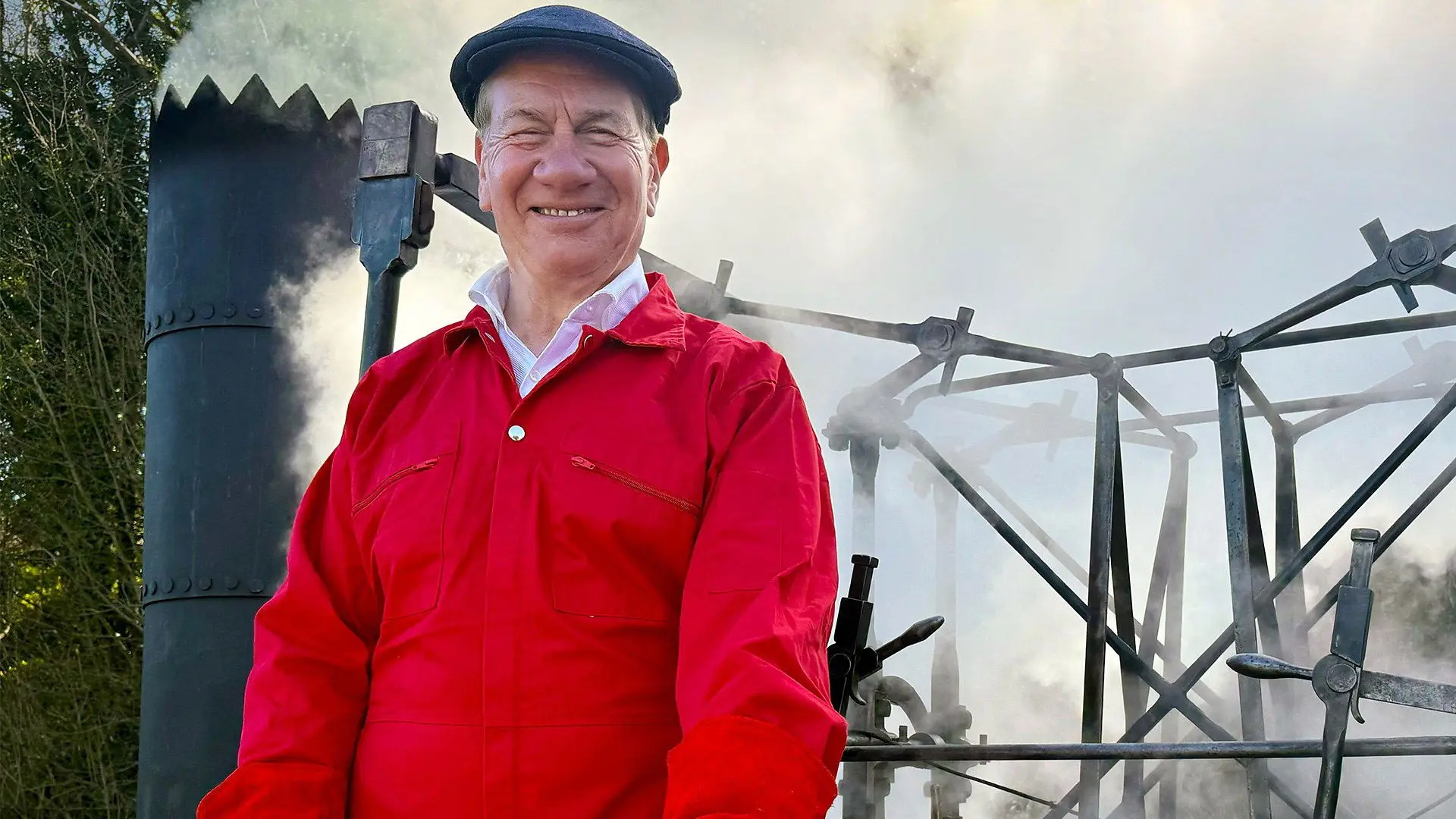Michael Portillo's 200 Years of the Railways backdrop
