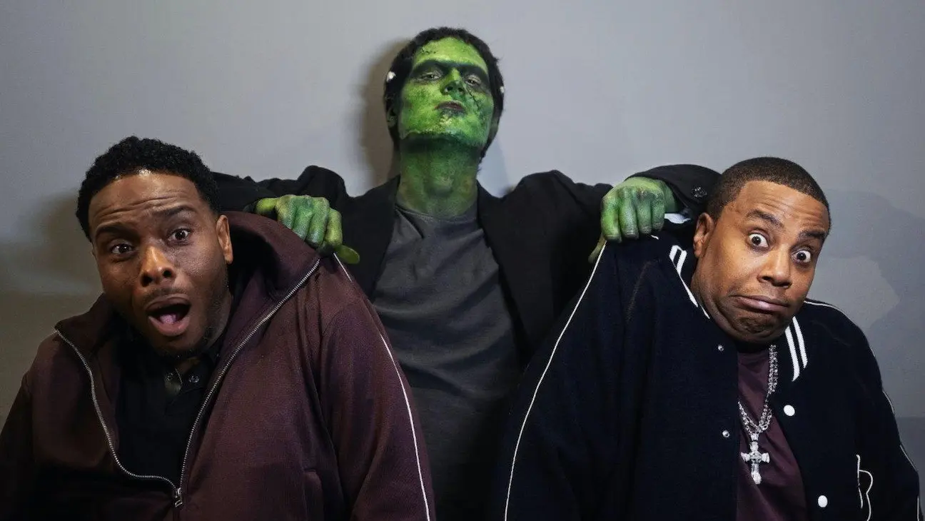Kenan & Kel Meet Frankenstein backdrop