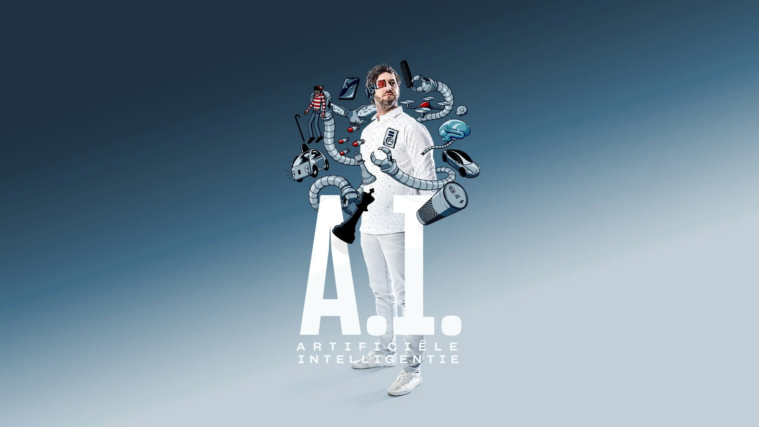 Lieven Scheire: AI backdrop