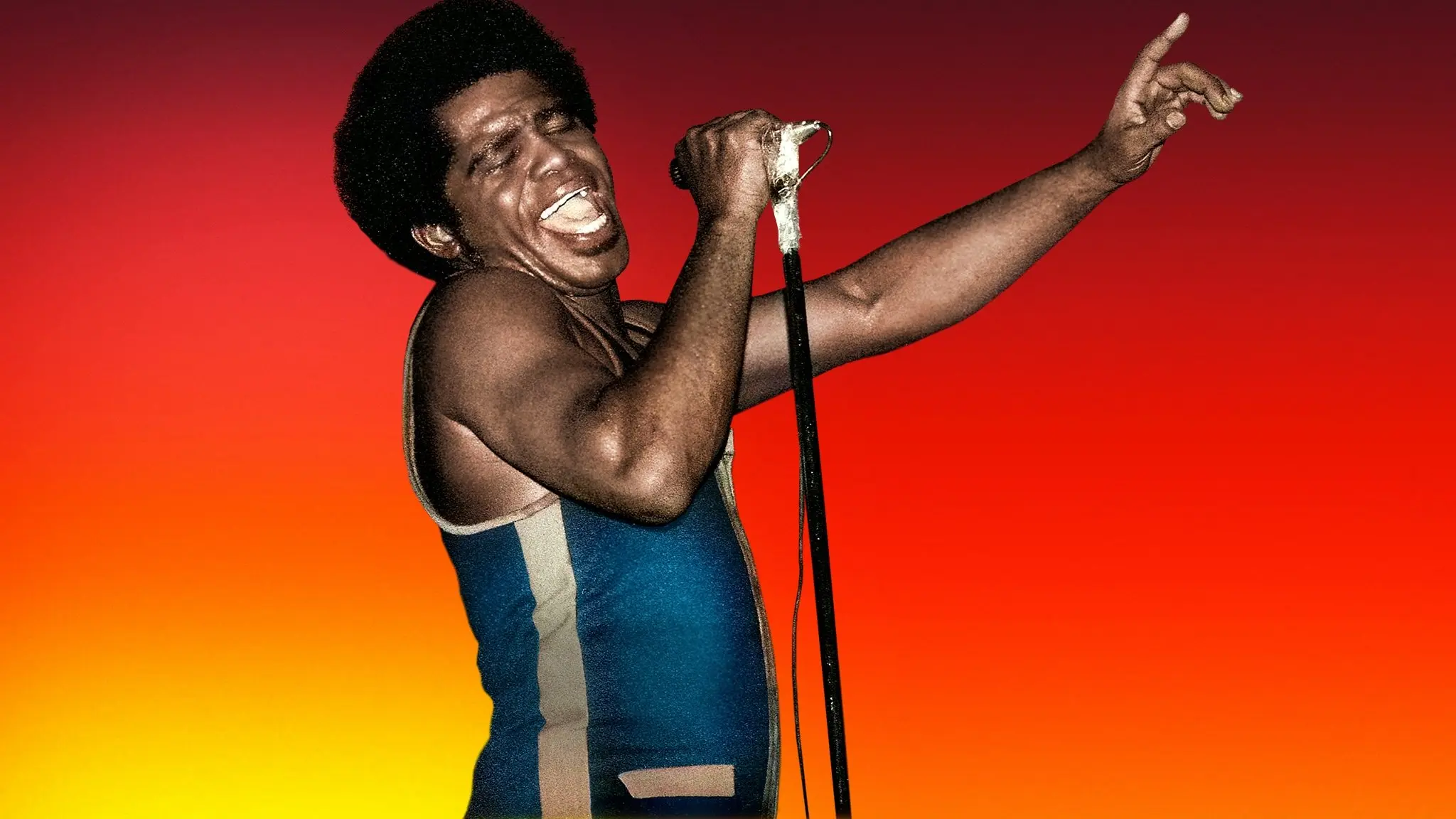 James Brown: Say It Loud backdrop