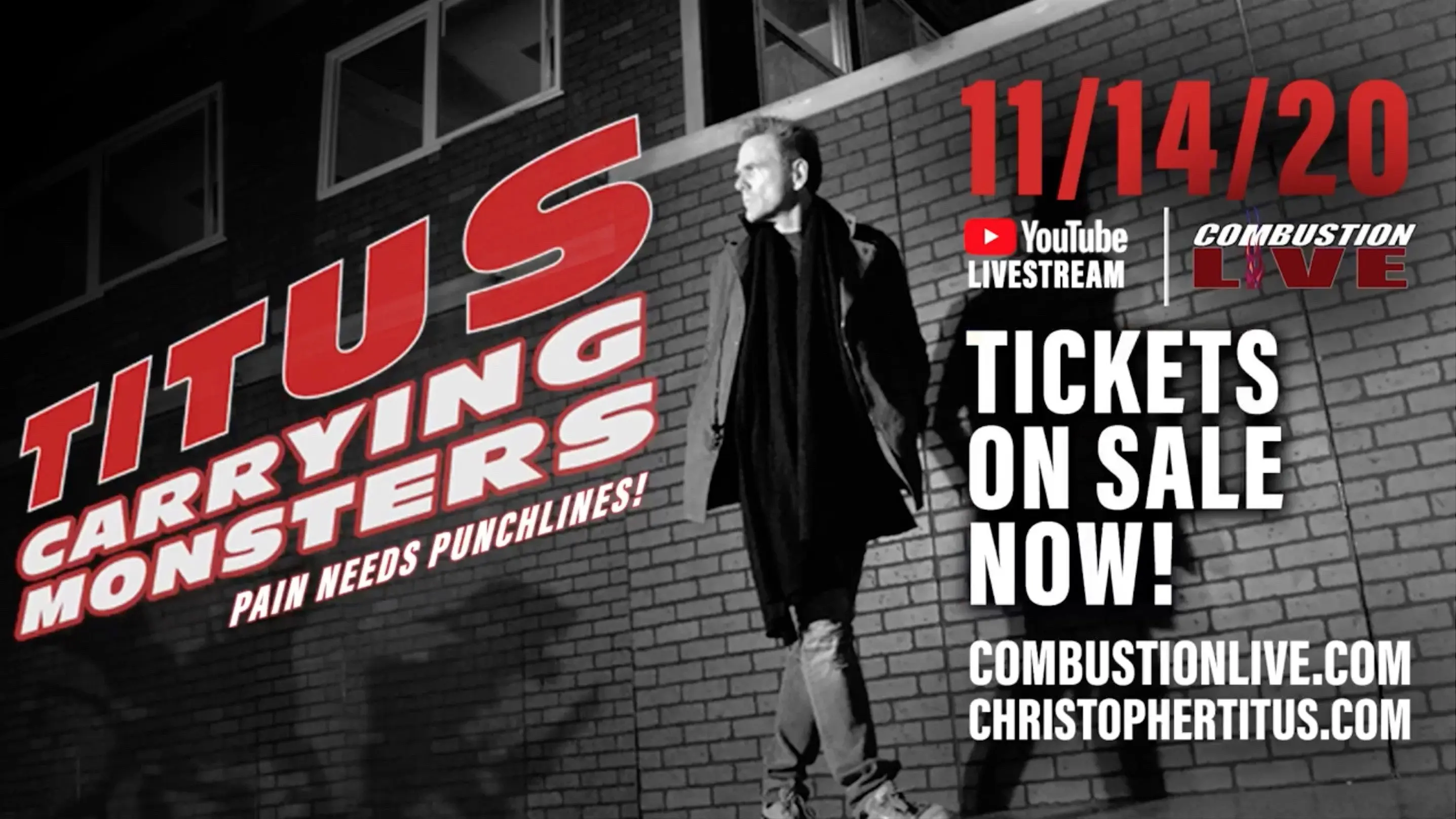Christopher Titus: Carrying Monsters backdrop