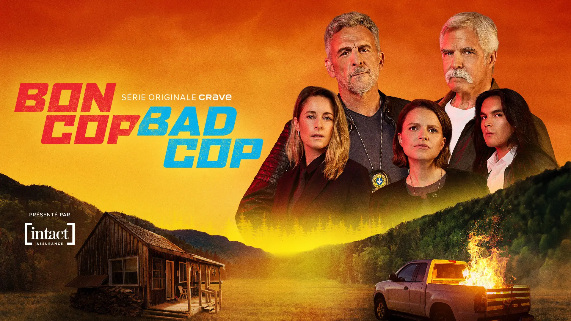 Bon Cop, Bad Cop backdrop